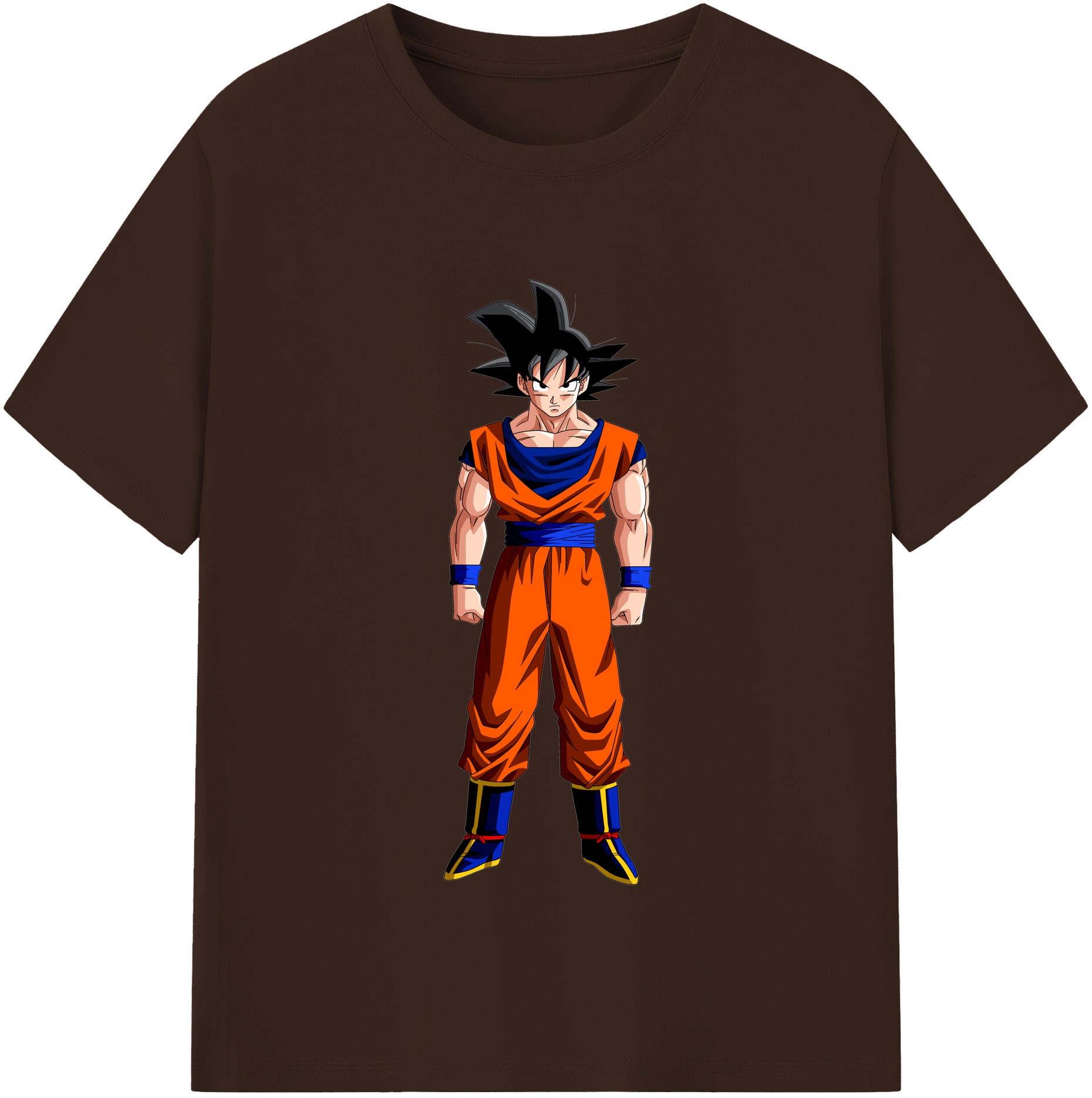 （画像用） ドラゴンボール 孫悟空（そん ごくう）Son Goku カカロット DRAGON BALL Kakarotto 綿100％半袖Tシャツ（フロントプリント）