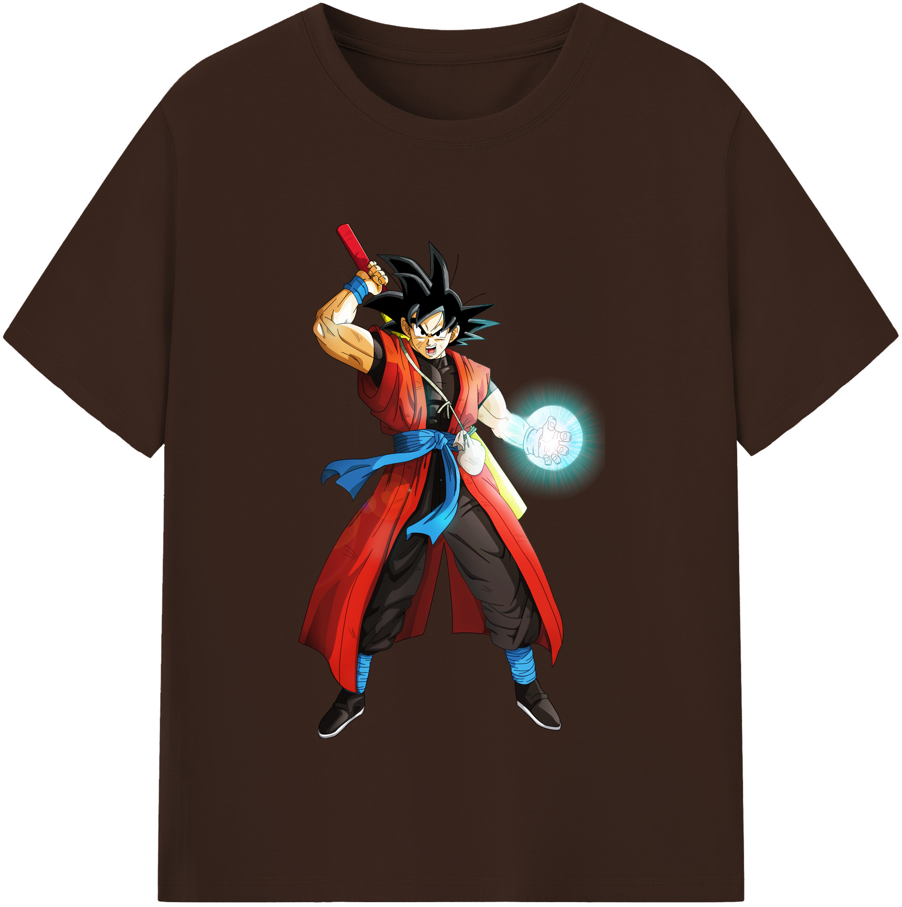（画像用） ドラゴンボール 孫悟空（そん ごくう）Son Goku カカロット DRAGON BALL Kakarotto 綿100％半袖Tシャツ（フロントプリント）