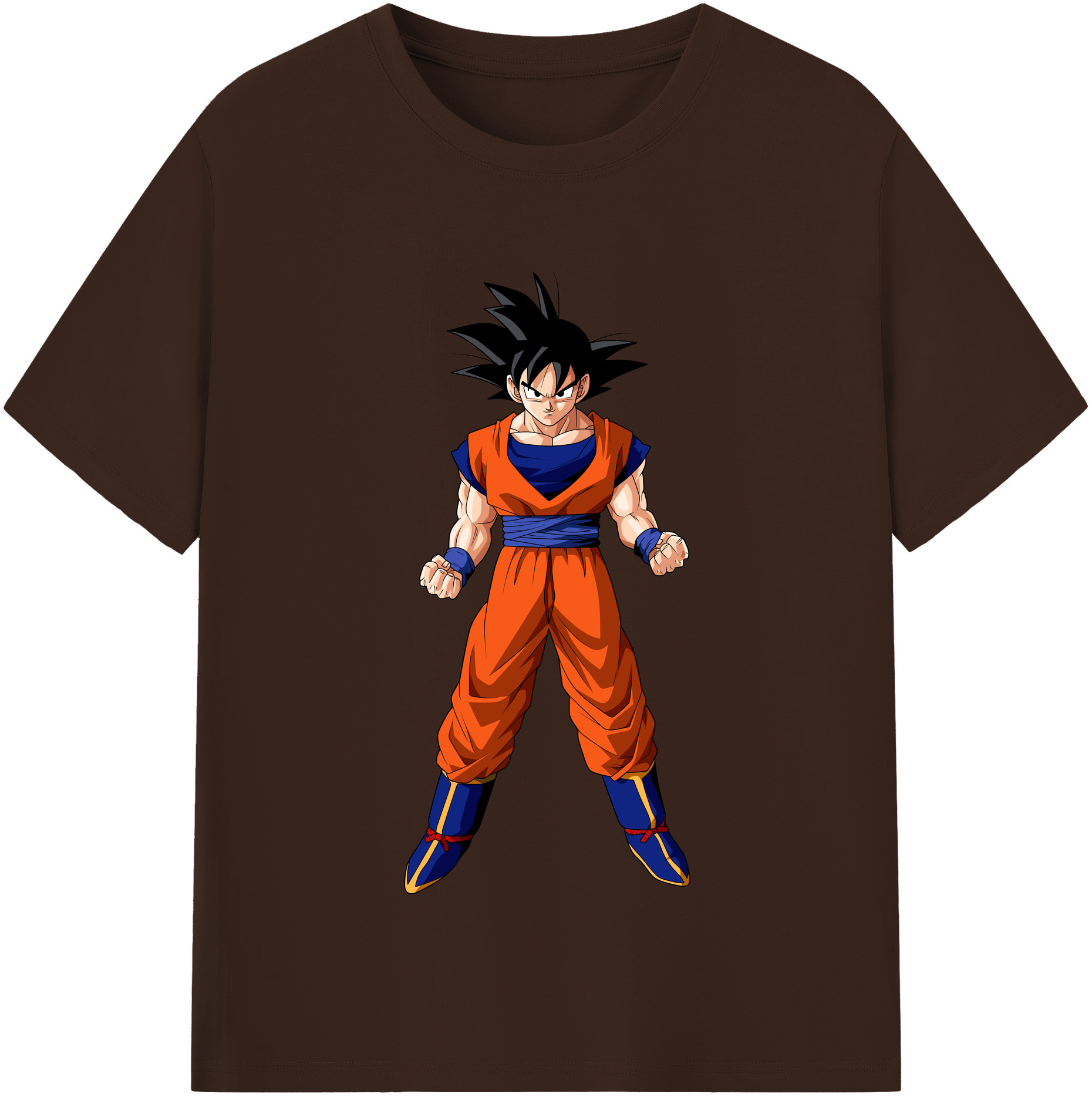（画像用） ドラゴンボール 孫悟空（そん ごくう）Son Goku カカロット DRAGON BALL Kakarotto 綿100％半袖Tシャツ（フロントプリント）
