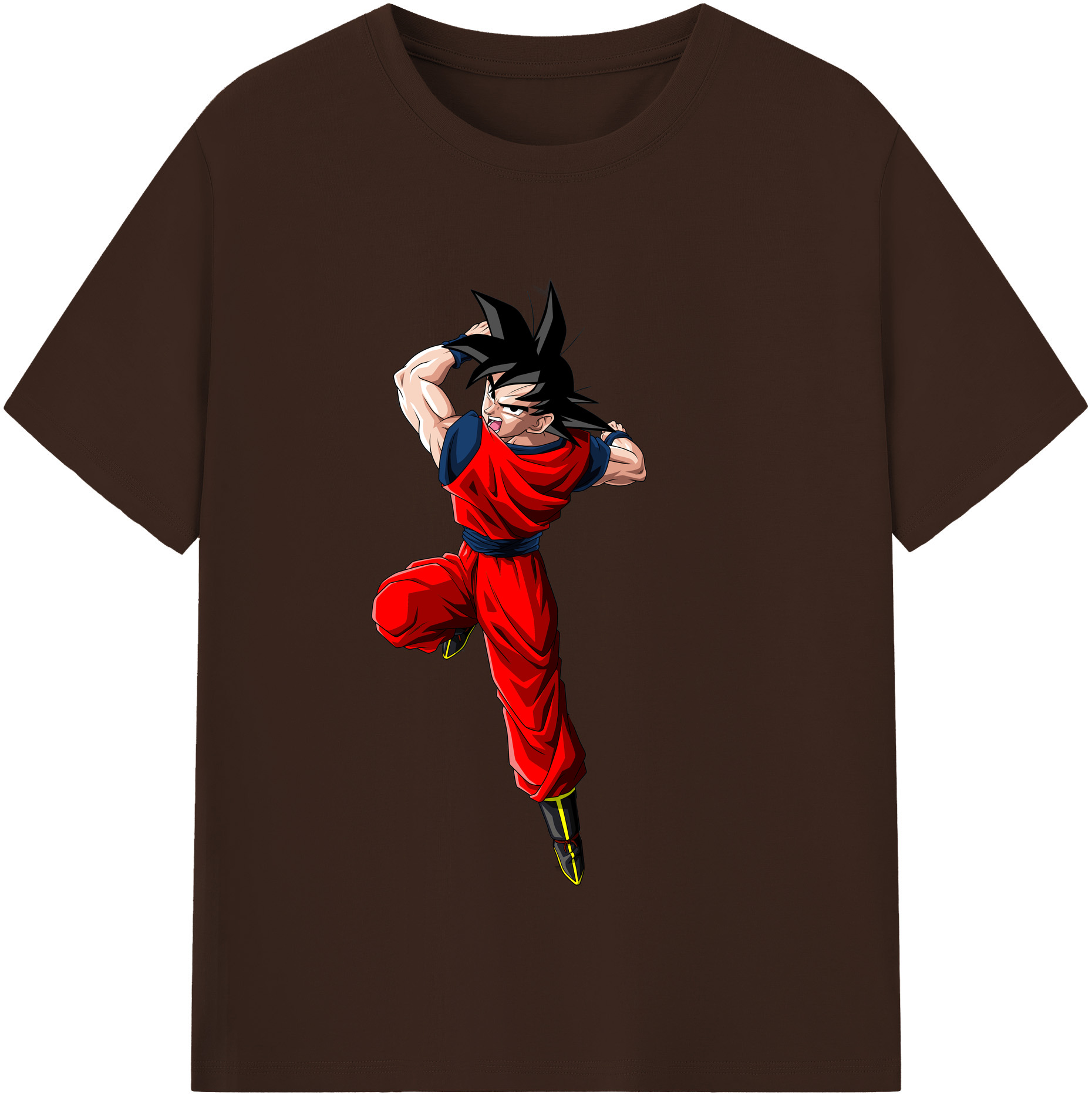 （画像用） ドラゴンボール 孫悟空（そん ごくう）Son Goku カカロット DRAGON BALL Kakarotto 綿100％半袖Tシャツ（フロントプリント）