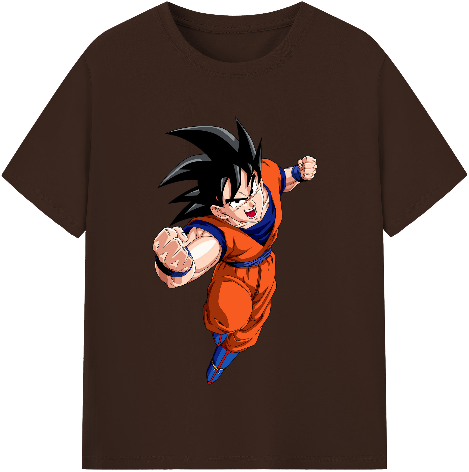 （画像用） ドラゴンボール 孫悟空（そん ごくう）Son Goku カカロット DRAGON BALL Kakarotto 綿100％半袖Tシャツ（フロントプリント）