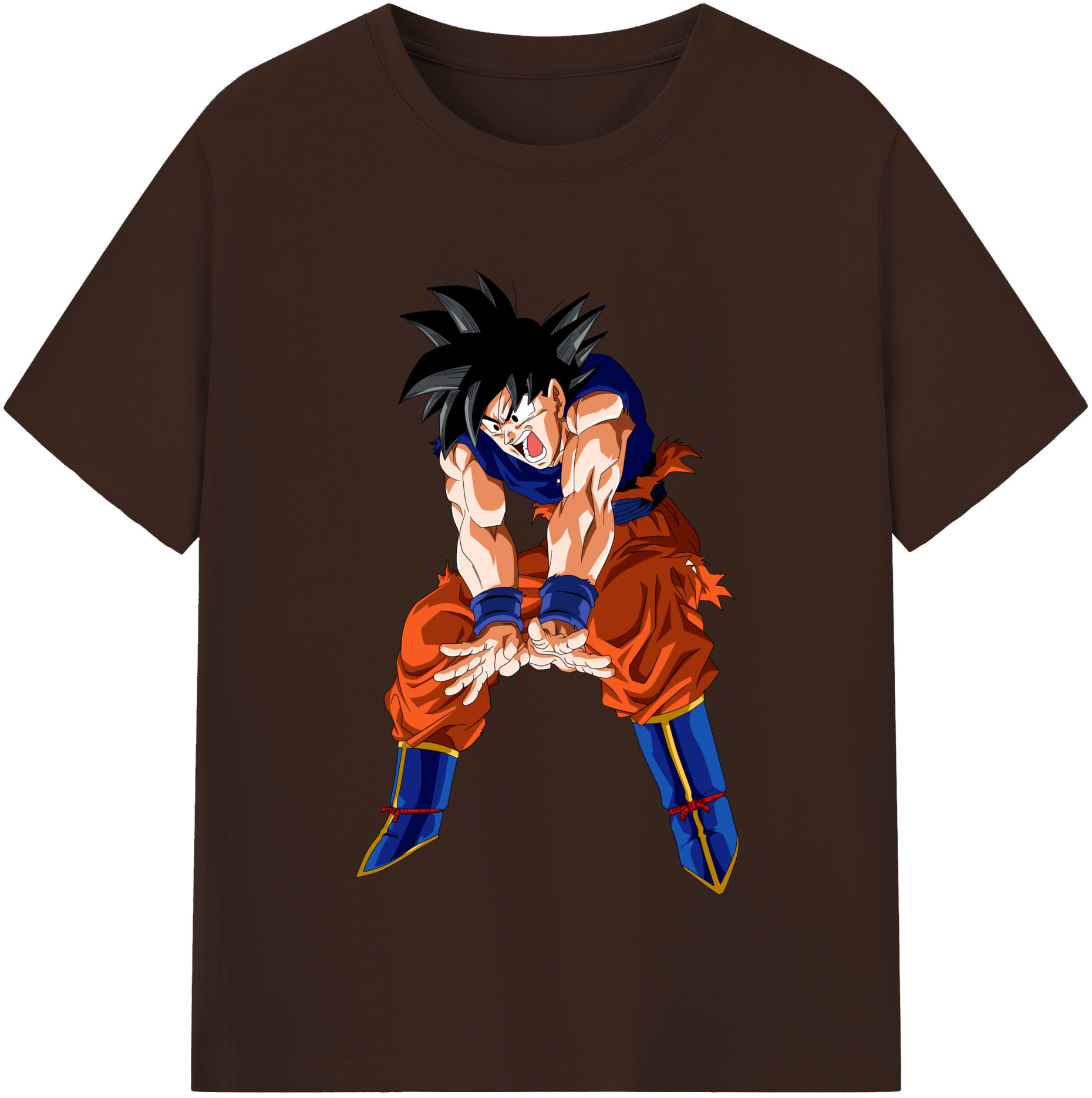 （画像用） ドラゴンボール 孫悟空（そん ごくう）Son Goku カカロット DRAGON BALL Kakarotto 綿100％半袖Tシャツ（フロントプリント）