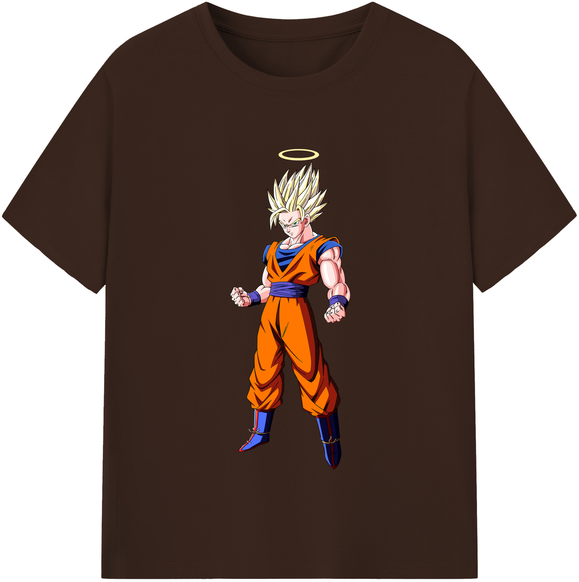 （画像用） ドラゴンボール 孫悟空（そん ごくう）Son Goku カカロット DRAGON BALL Kakarotto 綿100％半袖Tシャツ（フロントプリント）