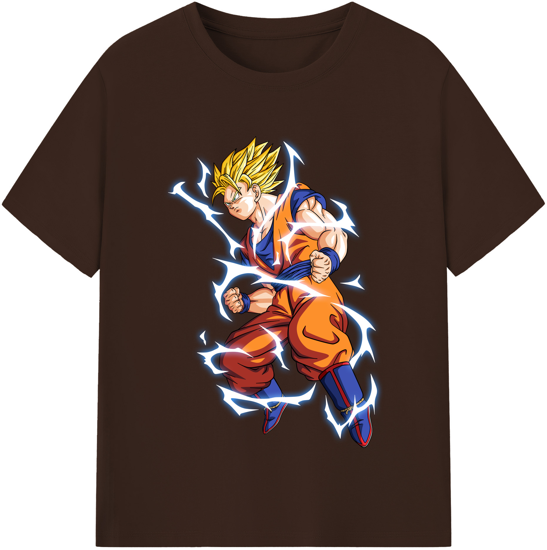 （画像用） ドラゴンボール 孫悟空（そん ごくう）Son Goku カカロット DRAGON BALL Kakarotto 綿100％半袖Tシャツ（フロントプリント）