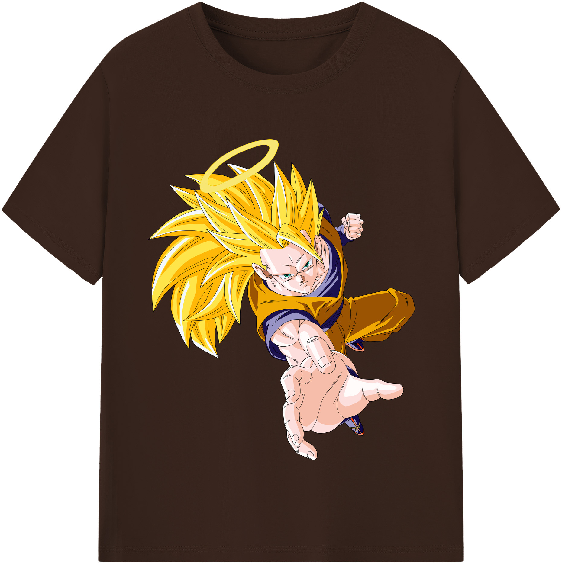 （画像用） ドラゴンボール 孫悟空（そん ごくう）Son Goku カカロット DRAGON BALL Kakarotto 綿100％半袖Tシャツ（フロントプリント）