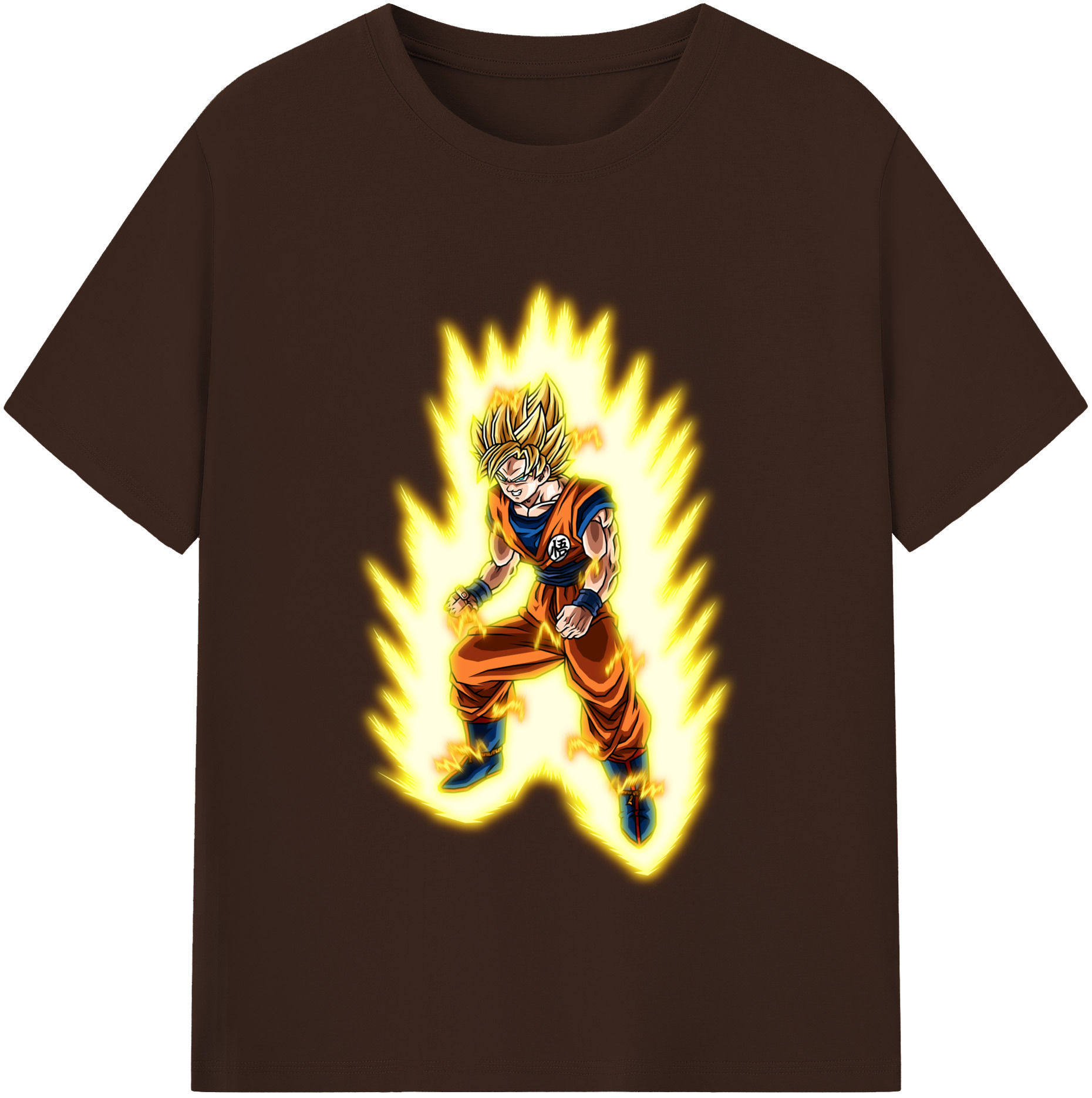 （画像用） ドラゴンボール 孫悟空（そん ごくう）Son Goku カカロット DRAGON BALL Kakarotto 綿100％半袖Tシャツ（フロントプリント）