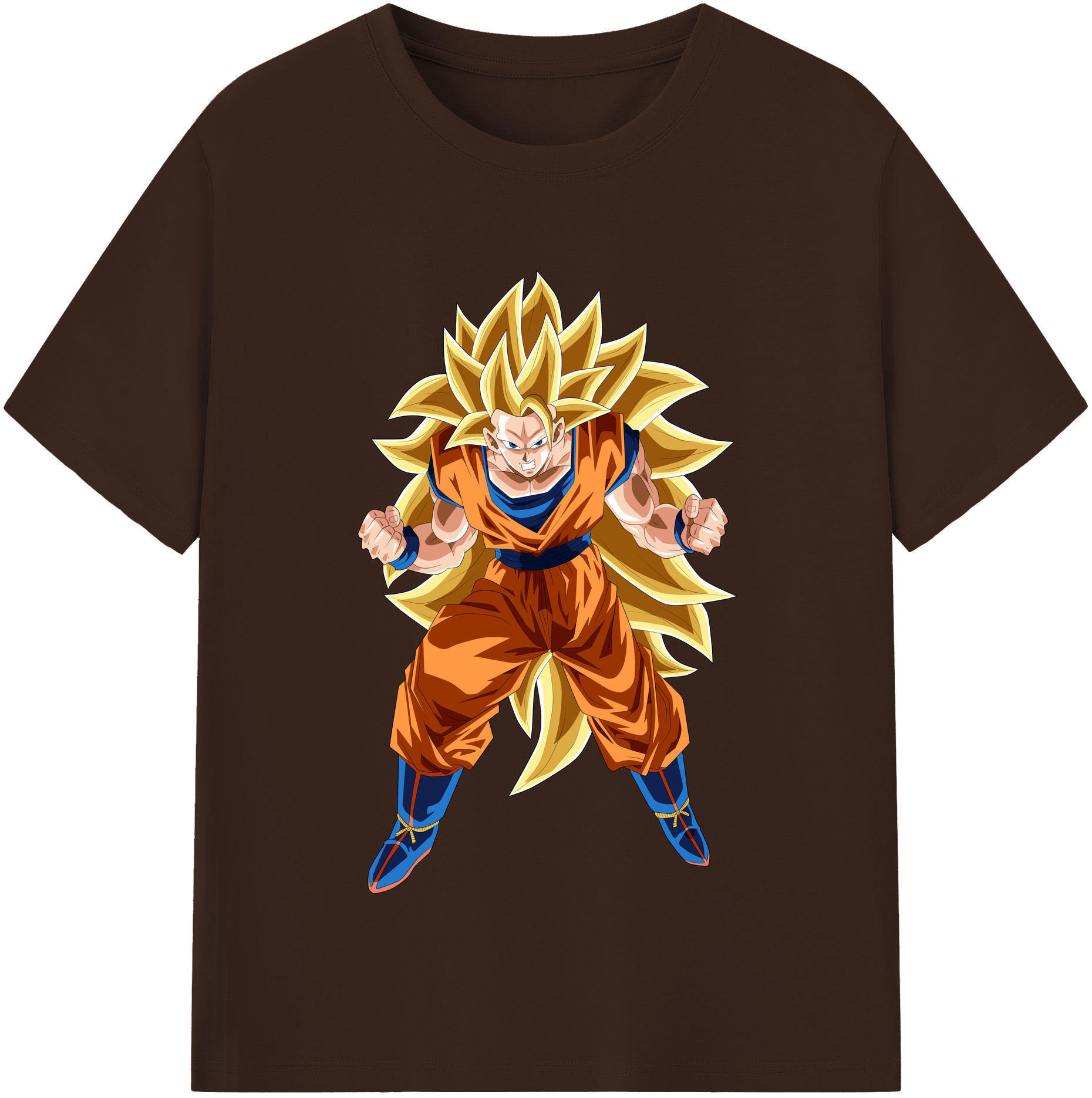 （画像用） ドラゴンボール 孫悟空（そん ごくう）Son Goku カカロット DRAGON BALL Kakarotto 綿100％半袖Tシャツ（フロントプリント）