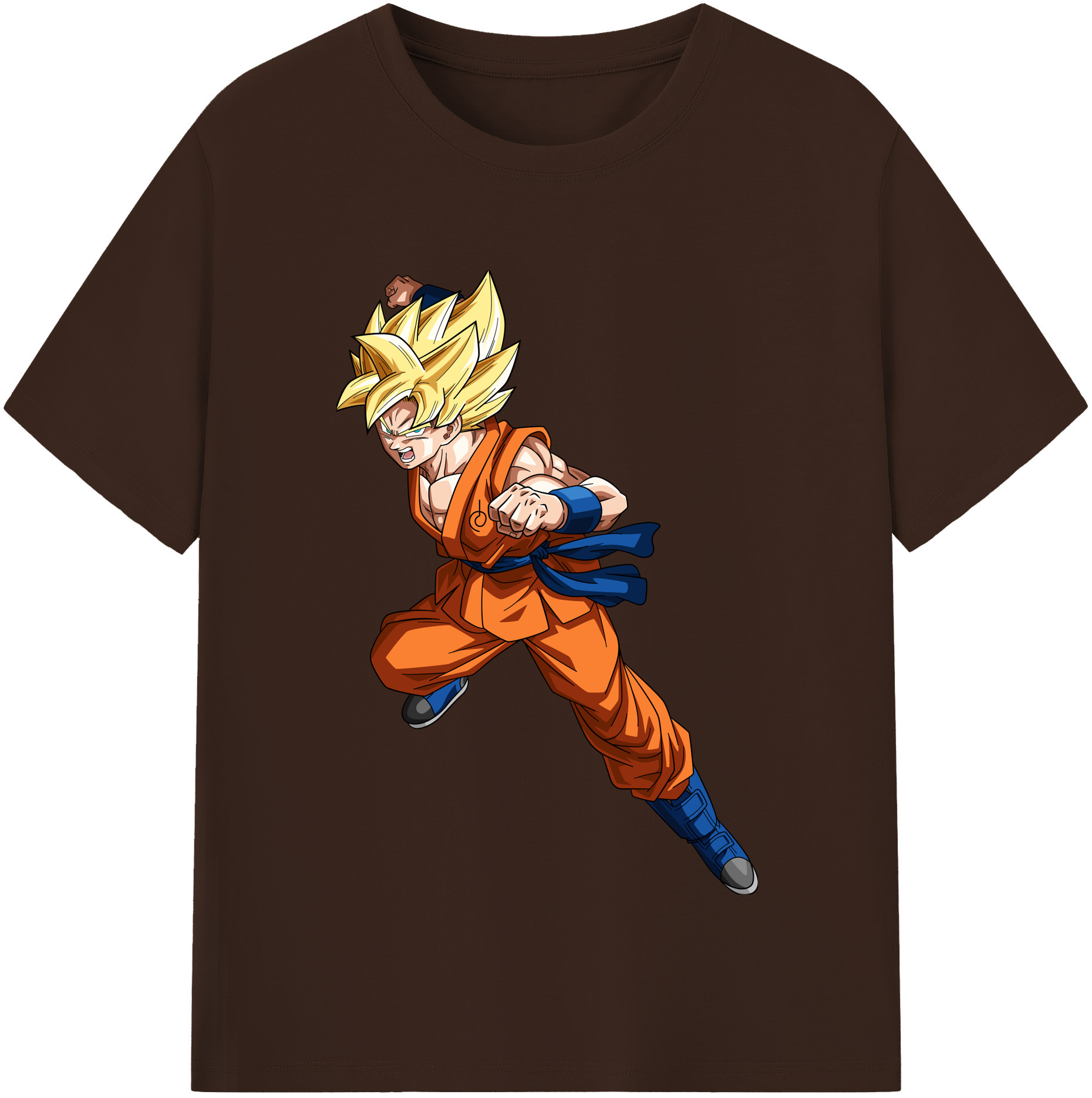 （画像用） ドラゴンボール 孫悟空（そん ごくう）Son Goku カカロット DRAGON BALL Kakarotto 綿100％半袖Tシャツ（フロントプリント）