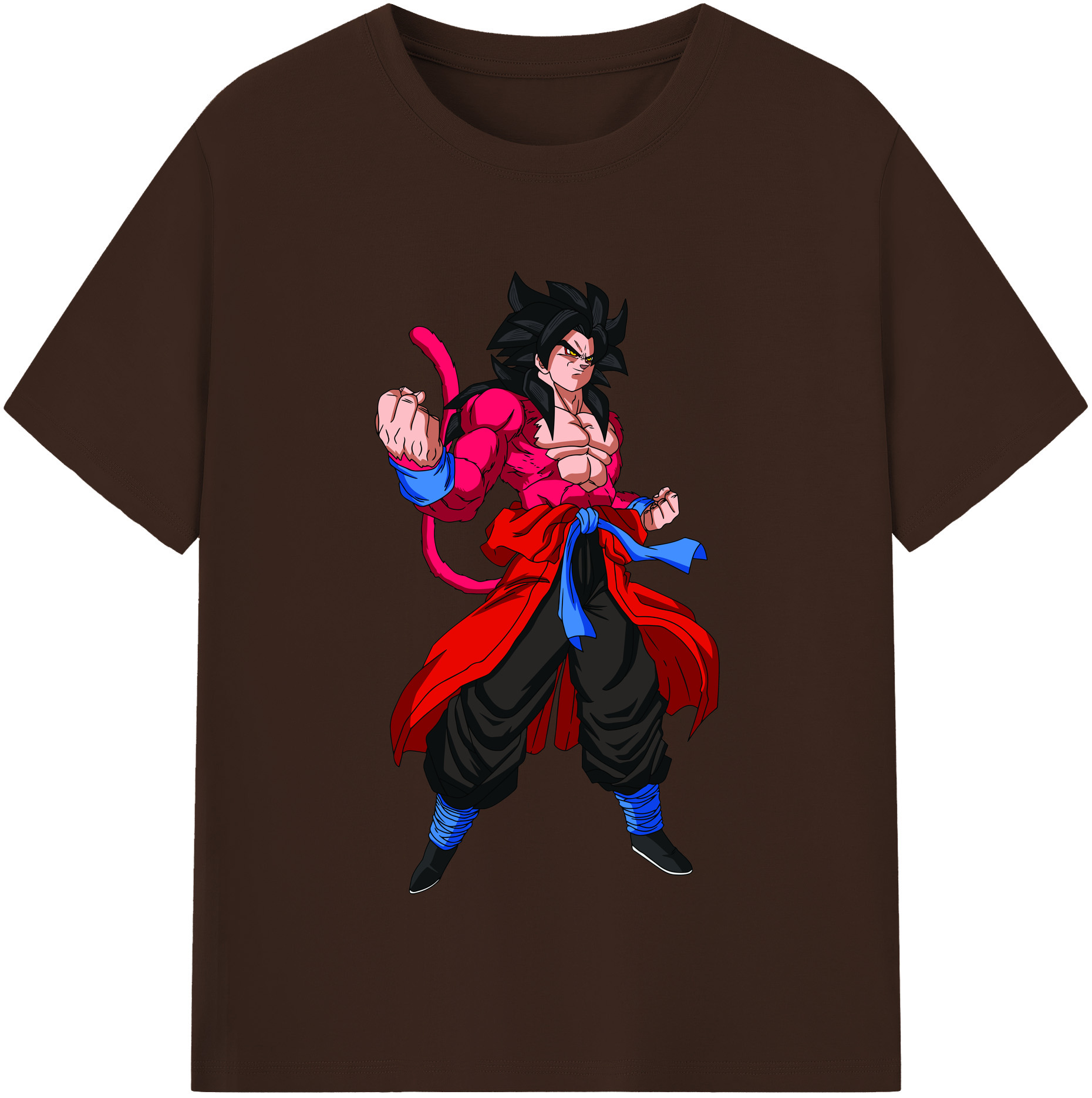 （画像用） ドラゴンボール 孫悟空（そん ごくう）Son Goku カカロット DRAGON BALL Kakarotto 綿100％半袖Tシャツ（フロントプリント）