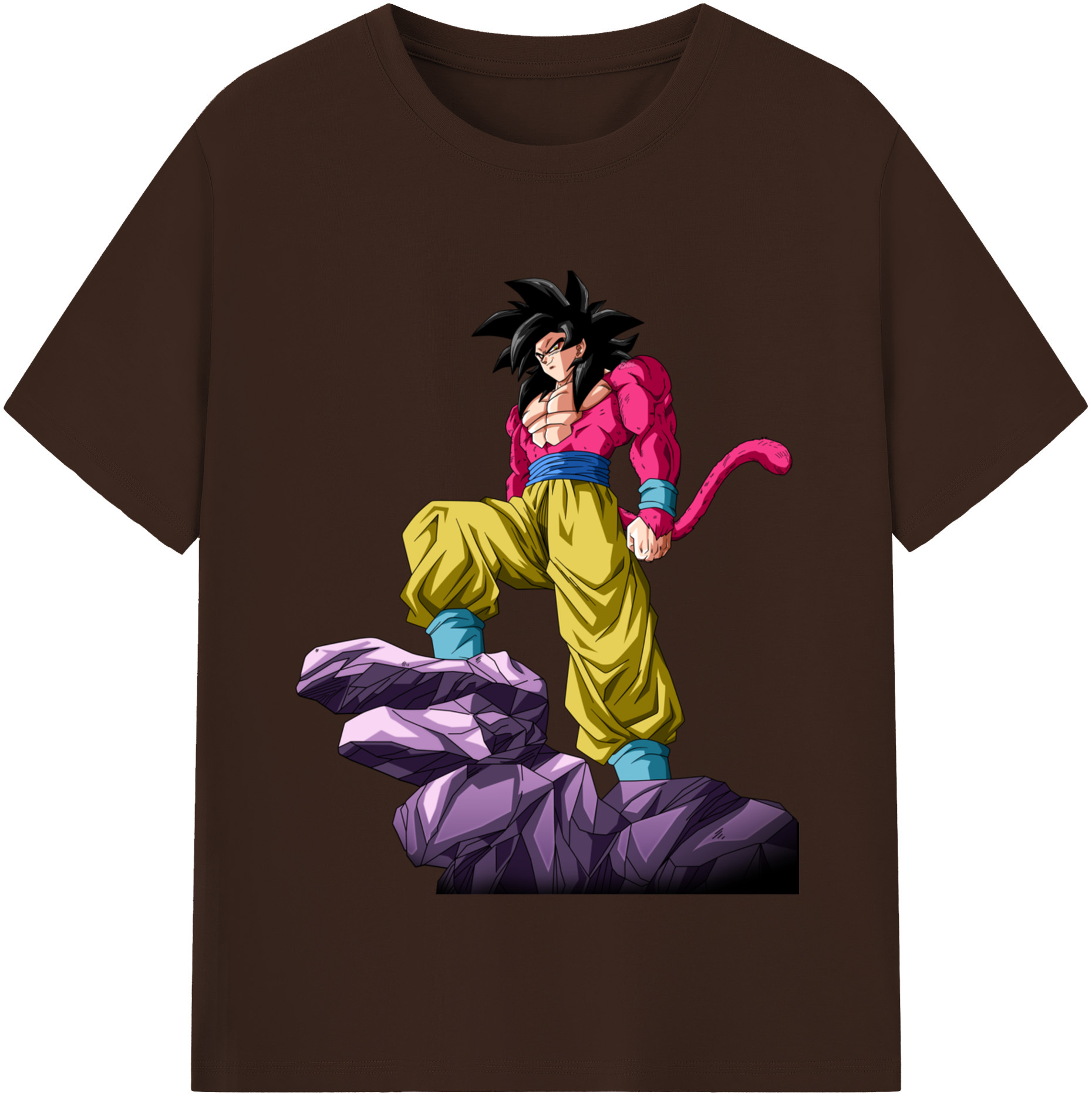（画像用） ドラゴンボール 孫悟空（そん ごくう）Son Goku カカロット DRAGON BALL Kakarotto 綿100％半袖Tシャツ（フロントプリント）