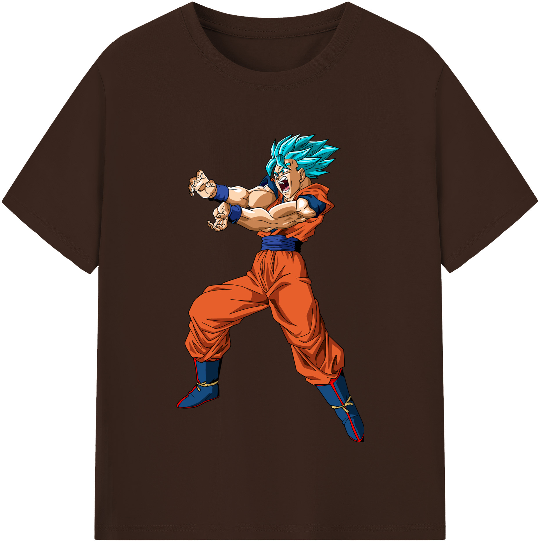 （画像用） ドラゴンボール 孫悟空（そん ごくう）Son Goku カカロット DRAGON BALL Kakarotto 綿100％半袖Tシャツ（フロントプリント）