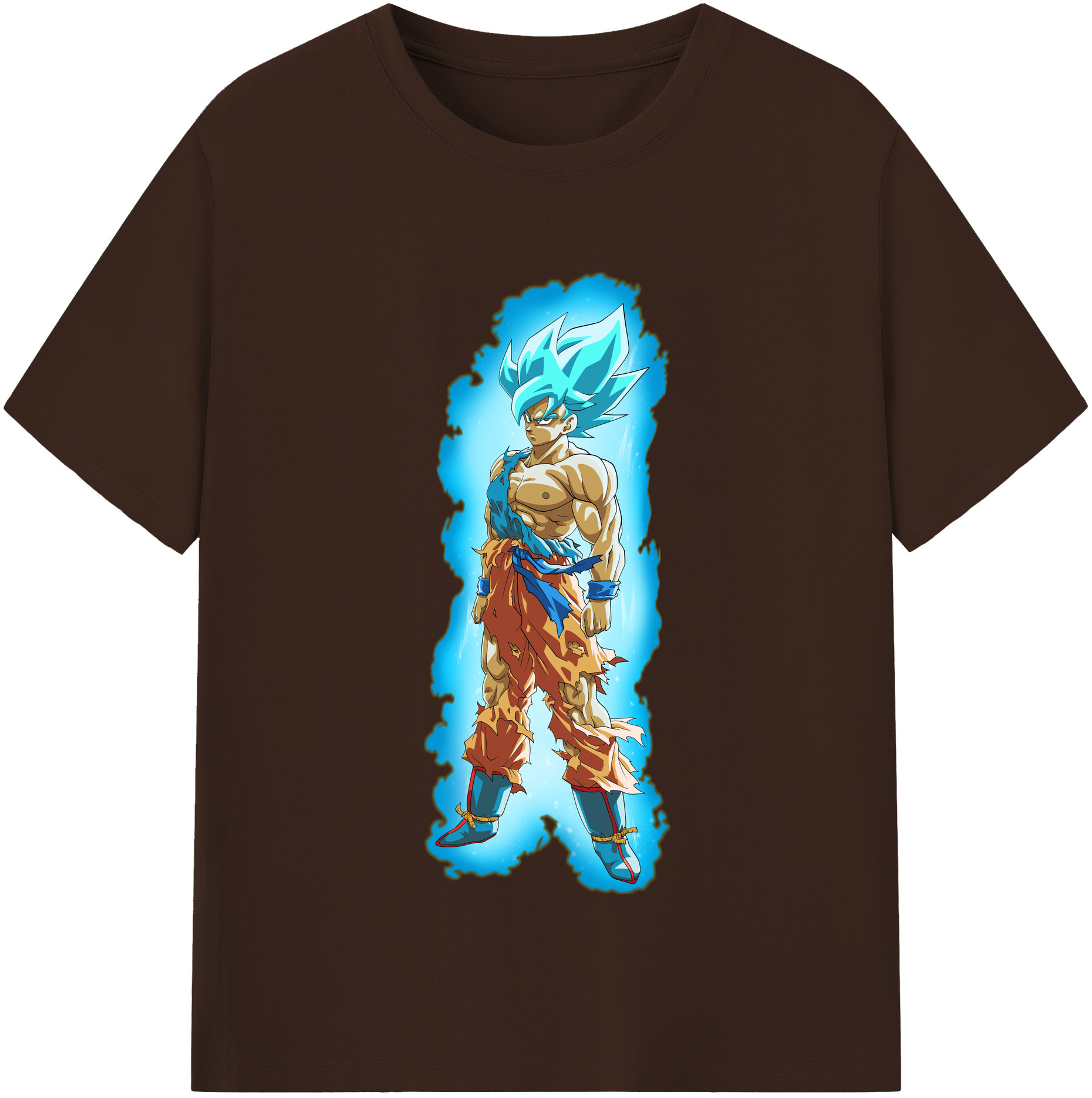 （画像用） ドラゴンボール 孫悟空（そん ごくう）Son Goku カカロット DRAGON BALL Kakarotto 綿100％半袖Tシャツ（フロントプリント）