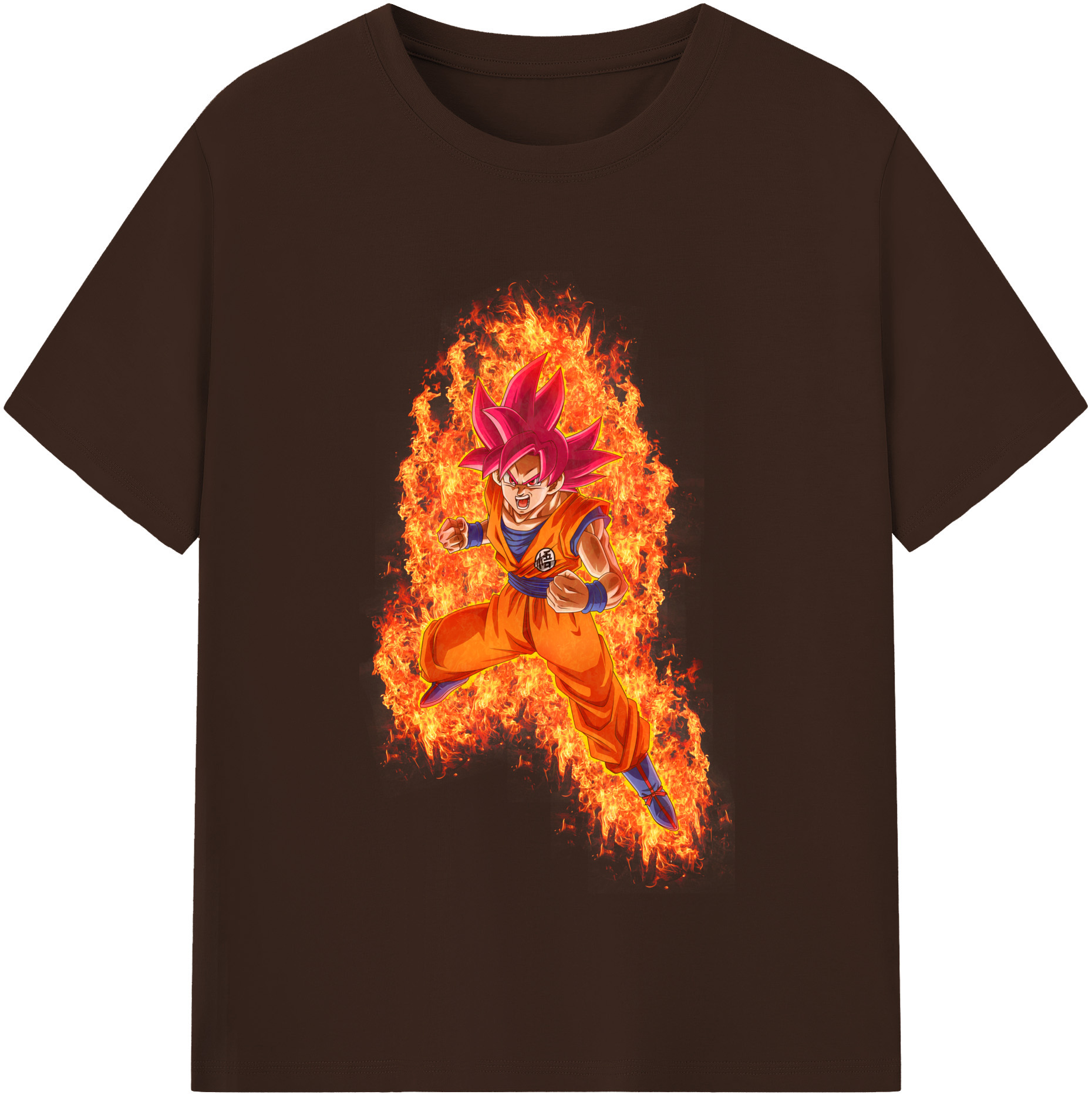 （画像用） ドラゴンボール 孫悟空（そん ごくう）Son Goku カカロット DRAGON BALL Kakarotto 綿100％半袖Tシャツ（フロントプリント）