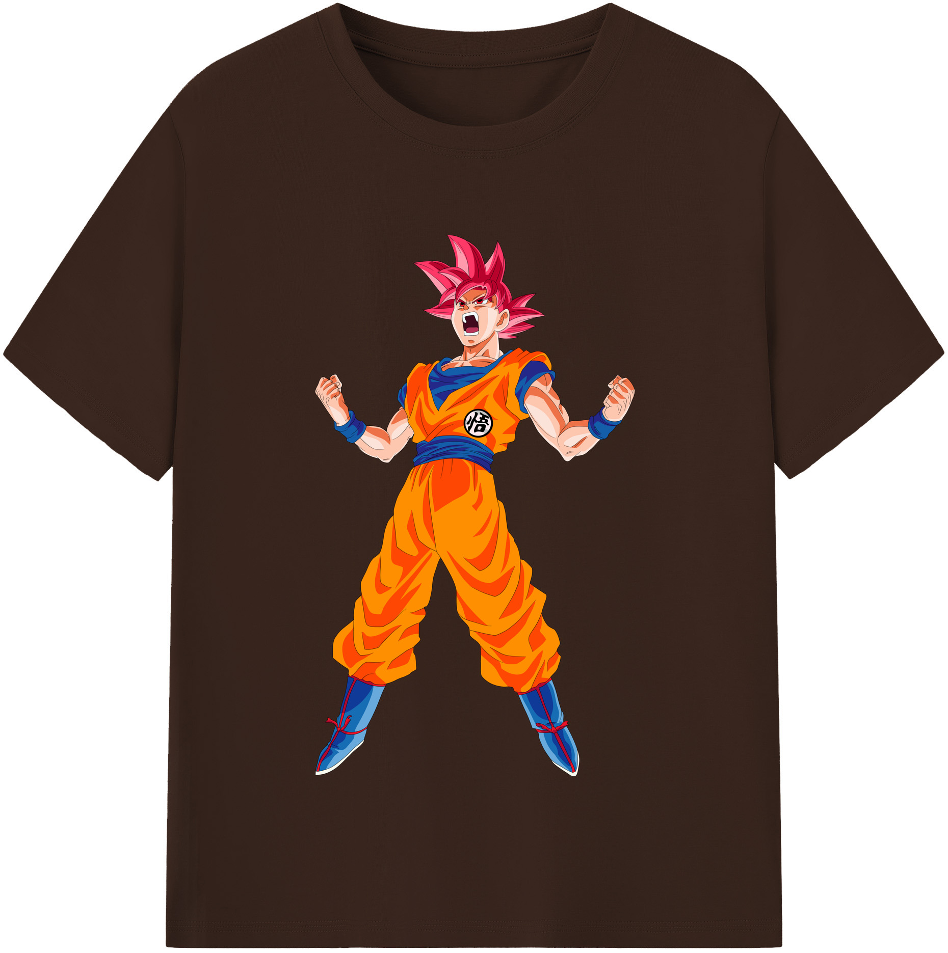 （画像用） ドラゴンボール 孫悟空（そん ごくう）Son Goku カカロット DRAGON BALL Kakarotto 綿100％半袖Tシャツ（フロントプリント）