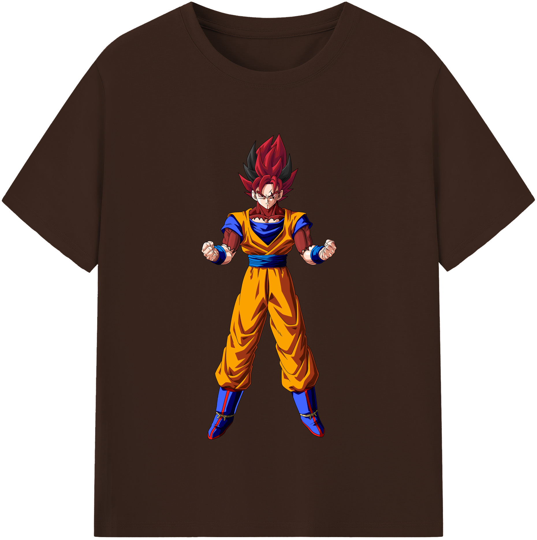 （画像用） ドラゴンボール 孫悟空（そん ごくう）Son Goku カカロット DRAGON BALL Kakarotto 綿100％半袖Tシャツ（フロントプリント）