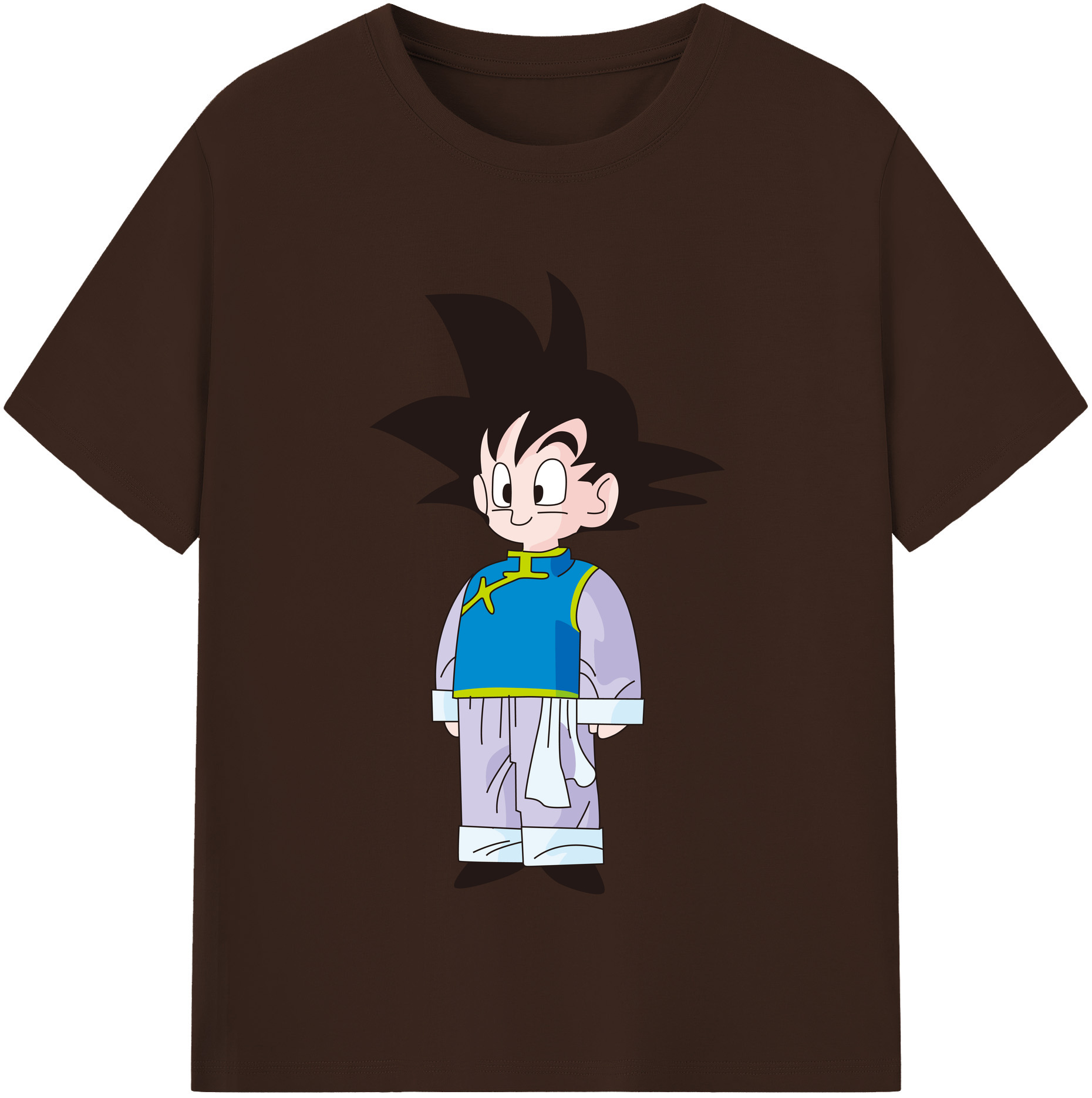 （画像用） ドラゴンボール 孫悟空（そん ごくう）Son Goku カカロット DRAGON BALL Kakarotto 綿100％半袖Tシャツ（フロントプリント）