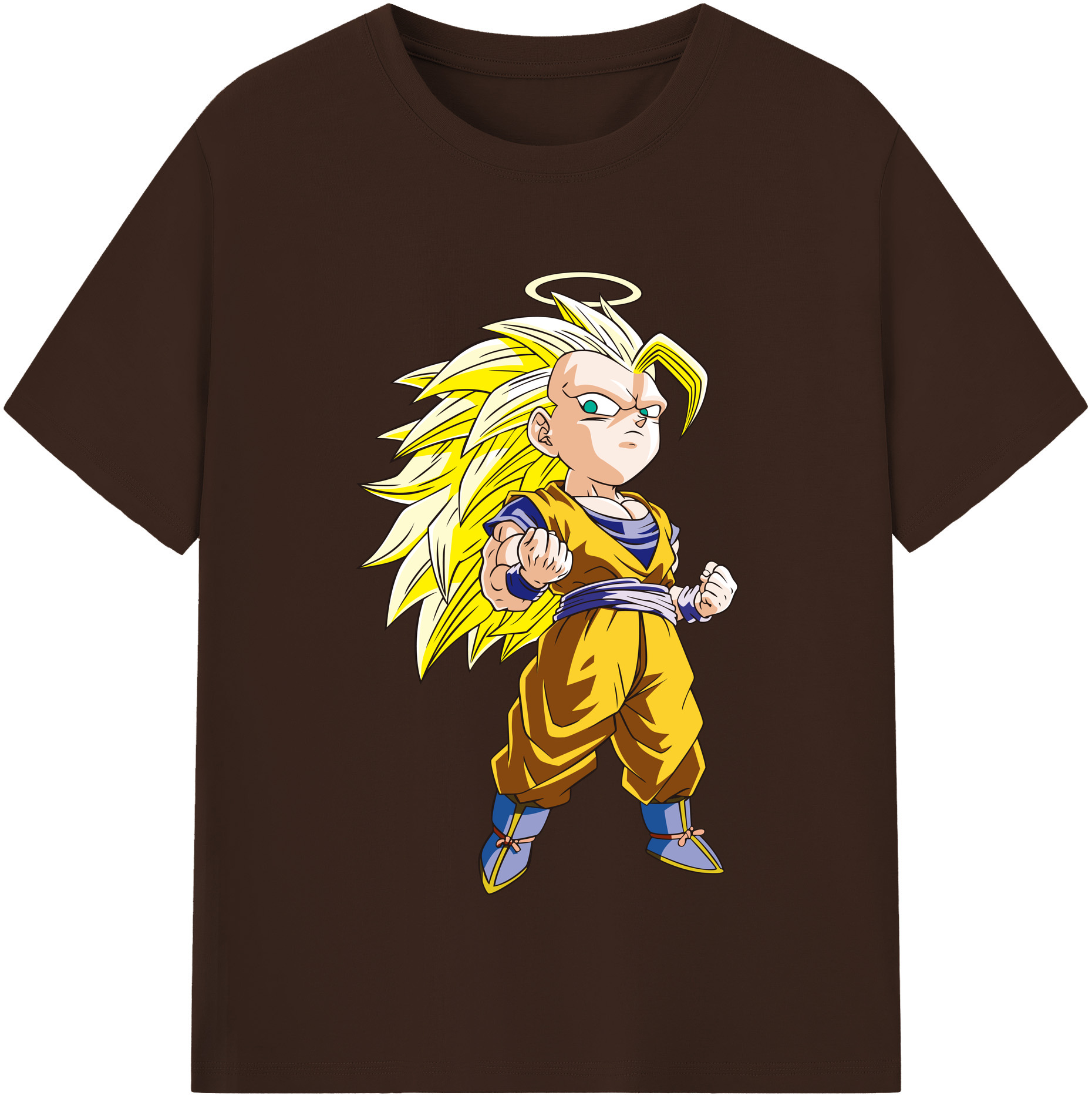 （画像用） ドラゴンボール 孫悟空（そん ごくう）Son Goku カカロット DRAGON BALL Kakarotto 綿100％半袖Tシャツ（フロントプリント）