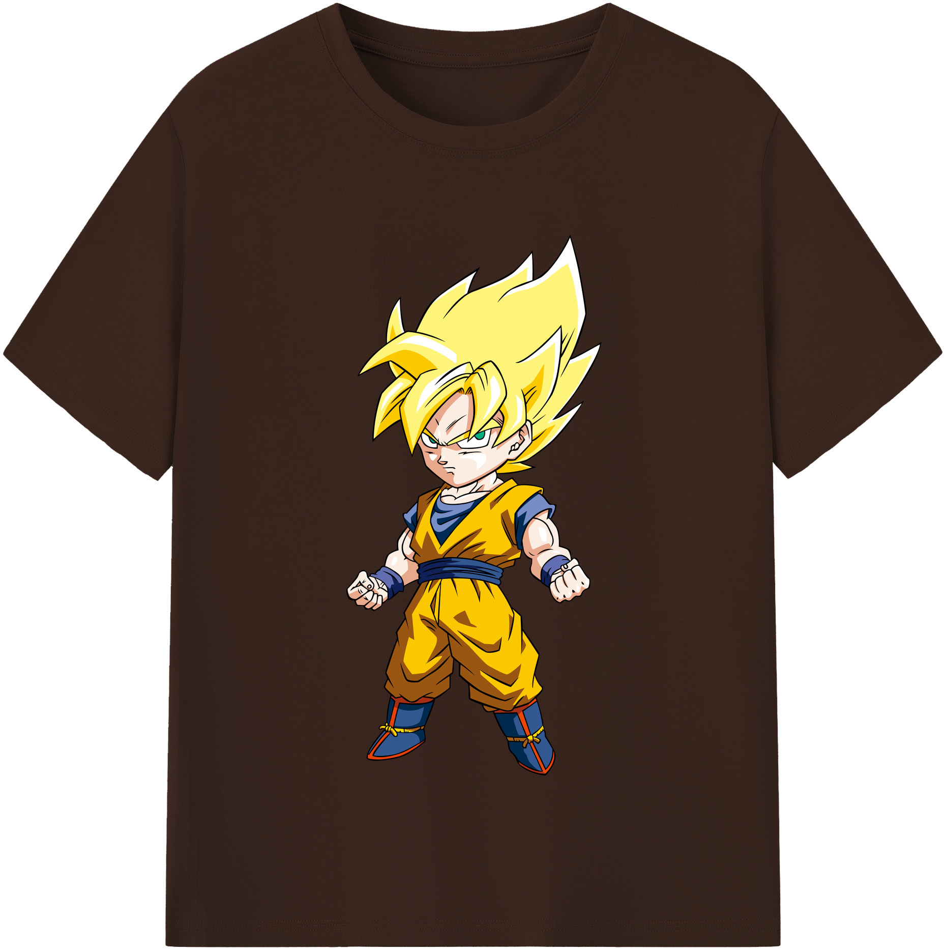 （画像用） ドラゴンボール 孫悟空（そん ごくう）Son Goku カカロット DRAGON BALL Kakarotto 綿100％半袖Tシャツ（フロントプリント）