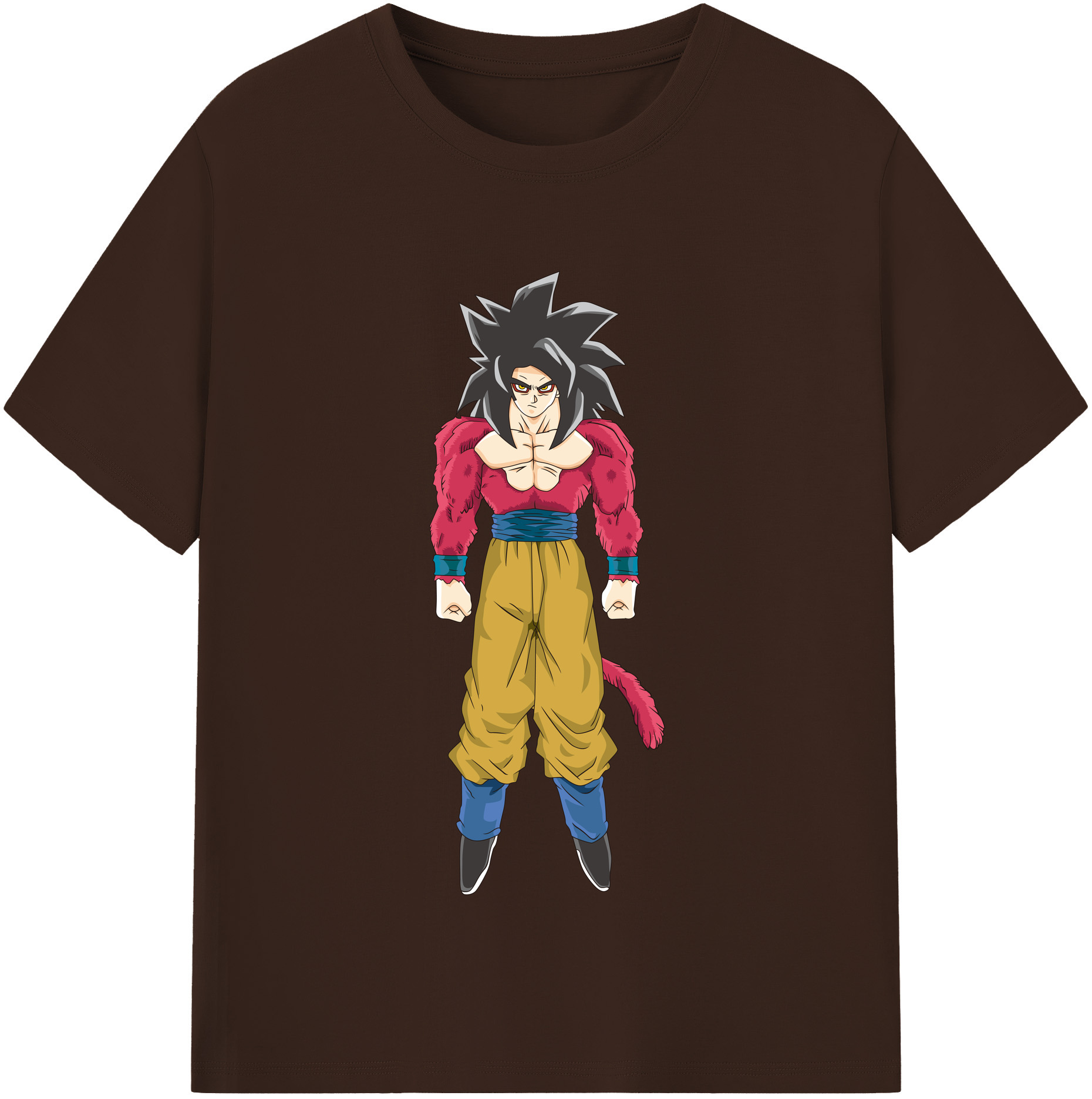 （画像用） ドラゴンボール 孫悟空（そん ごくう）Son Goku カカロット DRAGON BALL Kakarotto 綿100％半袖Tシャツ（フロントプリント）