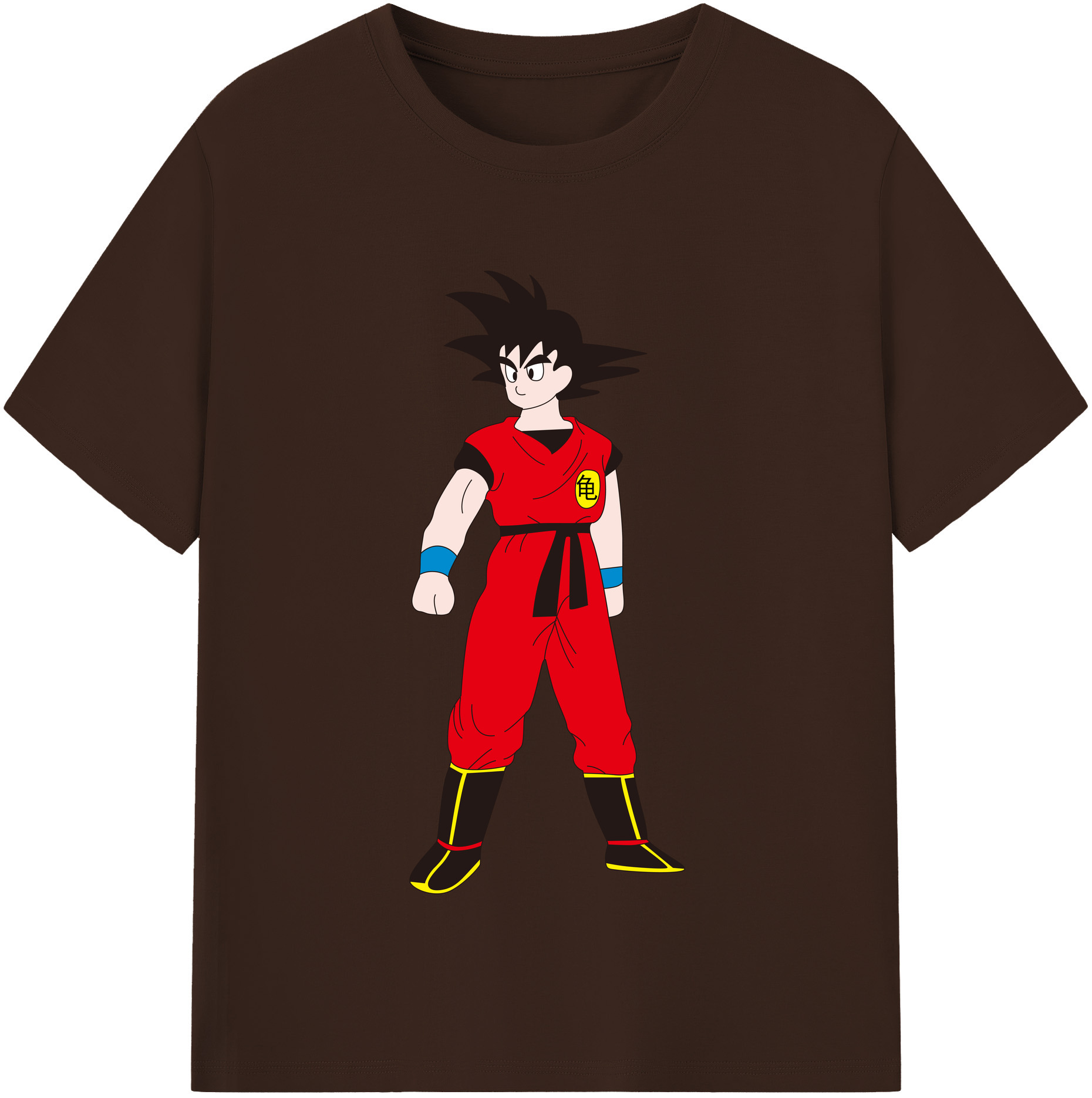 （画像用） ドラゴンボール 孫悟空（そん ごくう）Son Goku カカロット DRAGON BALL Kakarotto 綿100％半袖Tシャツ（フロントプリント）