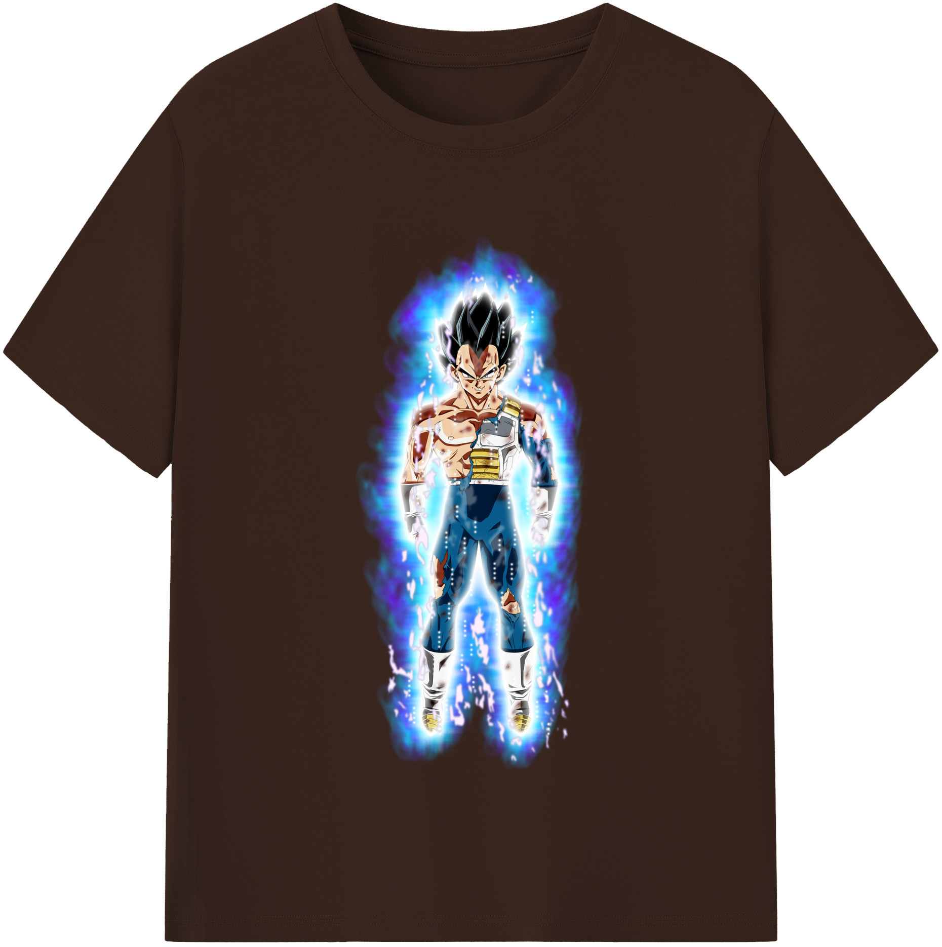 （画像用） ドラゴンボール ベジータ四世（Bejīta Yonsei）DRAGON BALL Vegeta IV 綿100％半袖Tシャツ（フロントプリント）