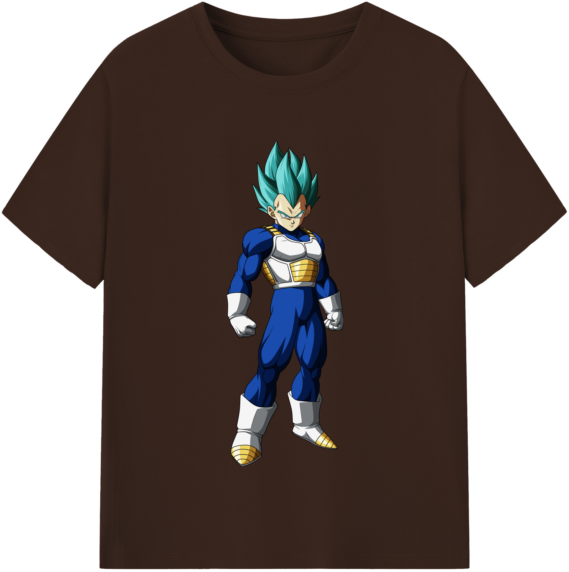 （画像用） ドラゴンボール ベジータ四世（Bejīta Yonsei）DRAGON BALL Vegeta IV 綿100％半袖Tシャツ（フロントプリント）
