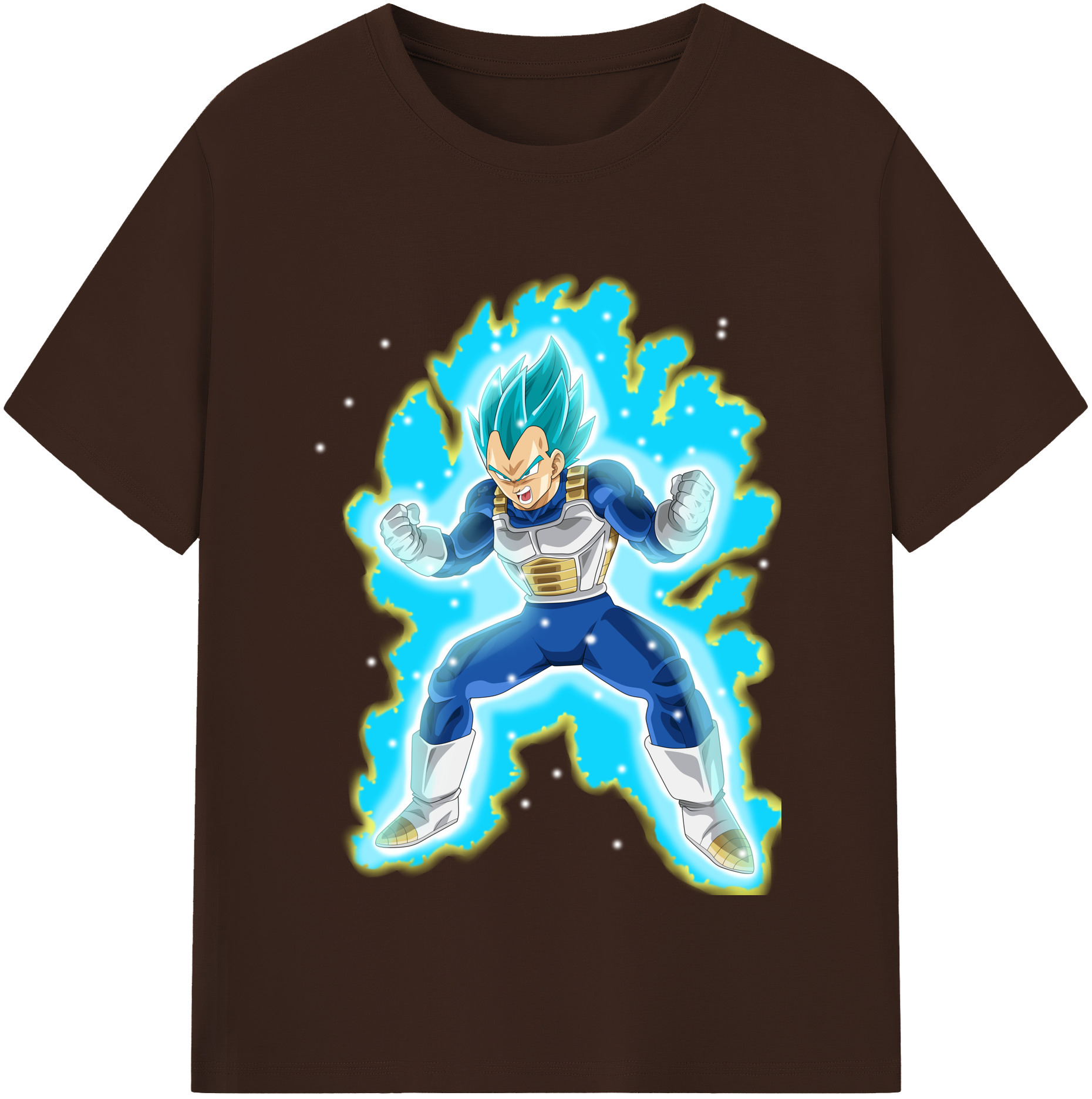 （画像用） ドラゴンボール ベジータ四世（Bejīta Yonsei）DRAGON BALL Vegeta IV 綿100％半袖Tシャツ（フロントプリント）