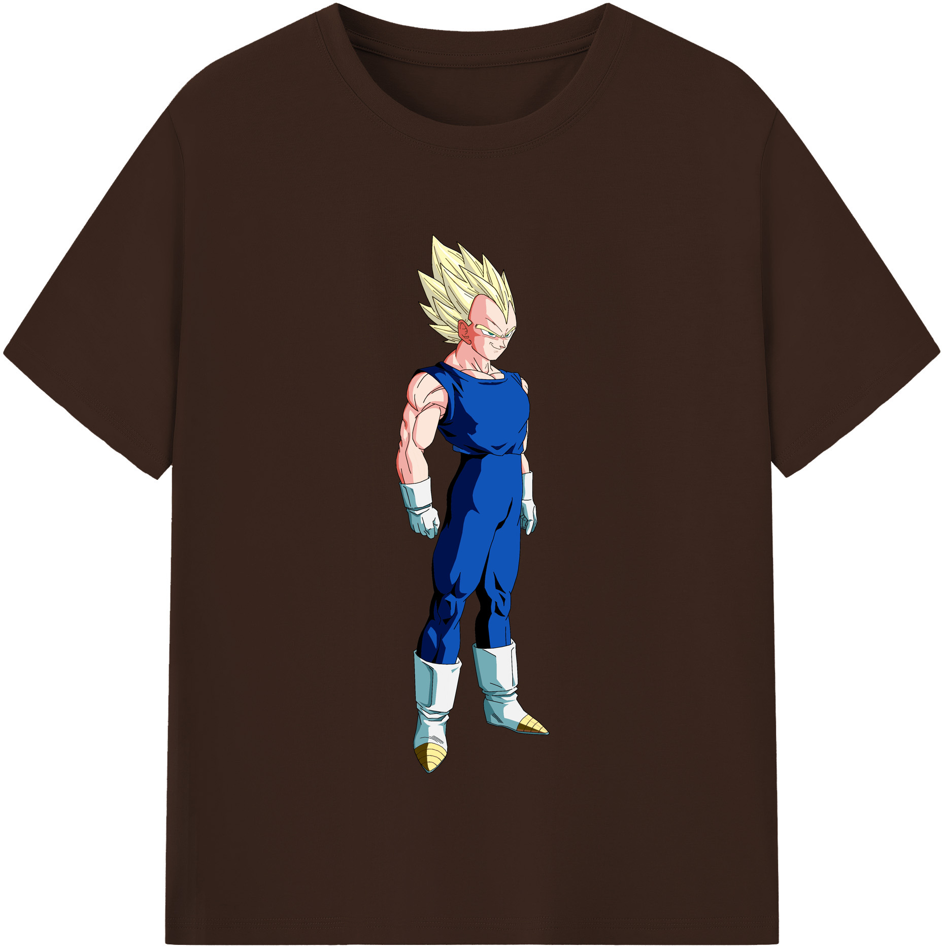 （画像用） ドラゴンボール ベジータ四世（Bejīta Yonsei）DRAGON BALL Vegeta IV 綿100％半袖Tシャツ（フロントプリント）