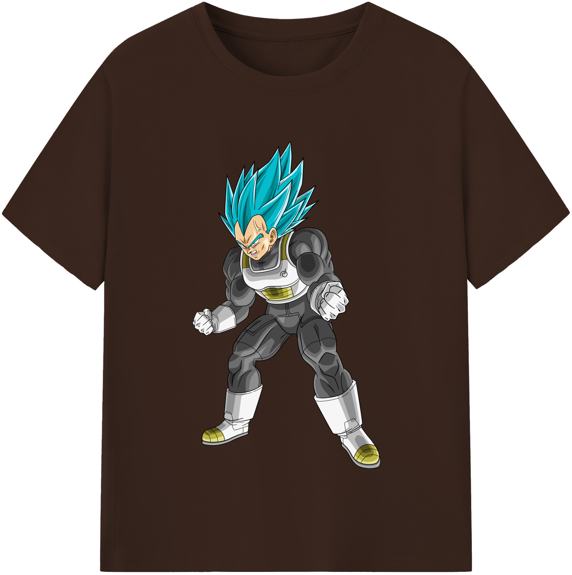（画像用） ドラゴンボール ベジータ四世（Bejīta Yonsei）DRAGON BALL Vegeta IV 綿100％半袖Tシャツ（フロントプリント）