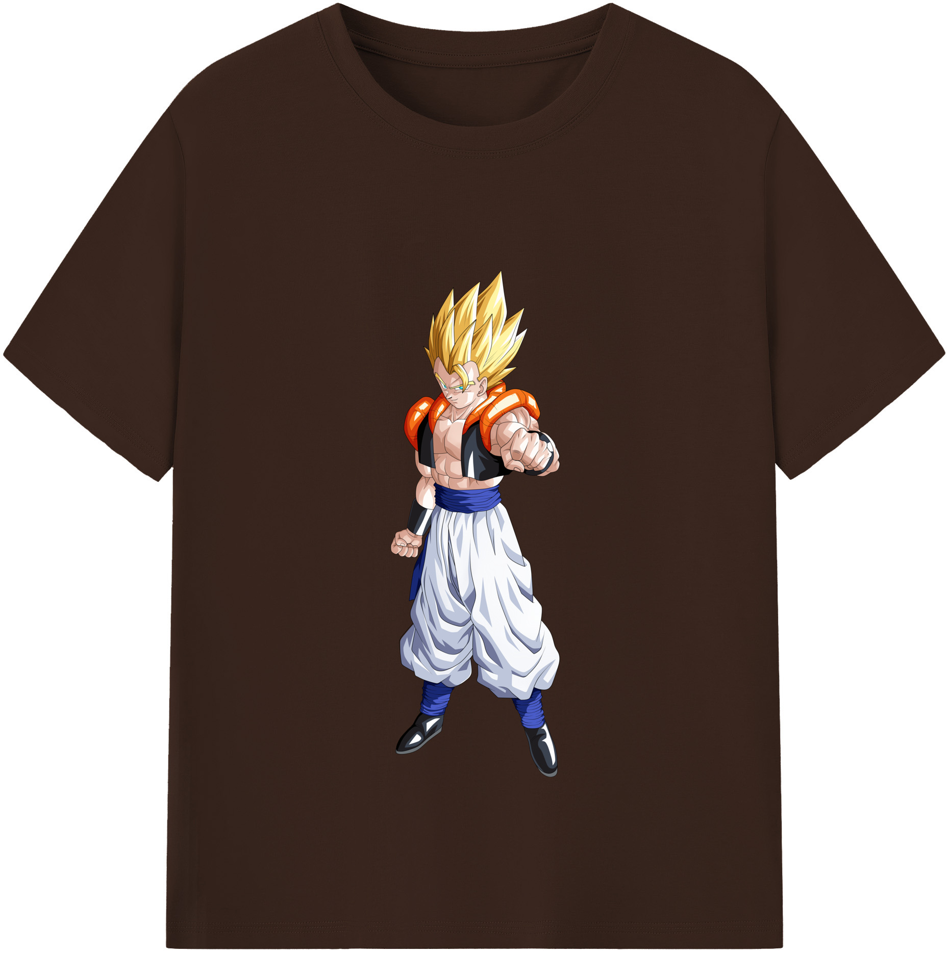 （画像用） ドラゴンボール ベジータ四世（Bejīta Yonsei）DRAGON BALL Vegeta IV 綿100％半袖Tシャツ（フロントプリント）