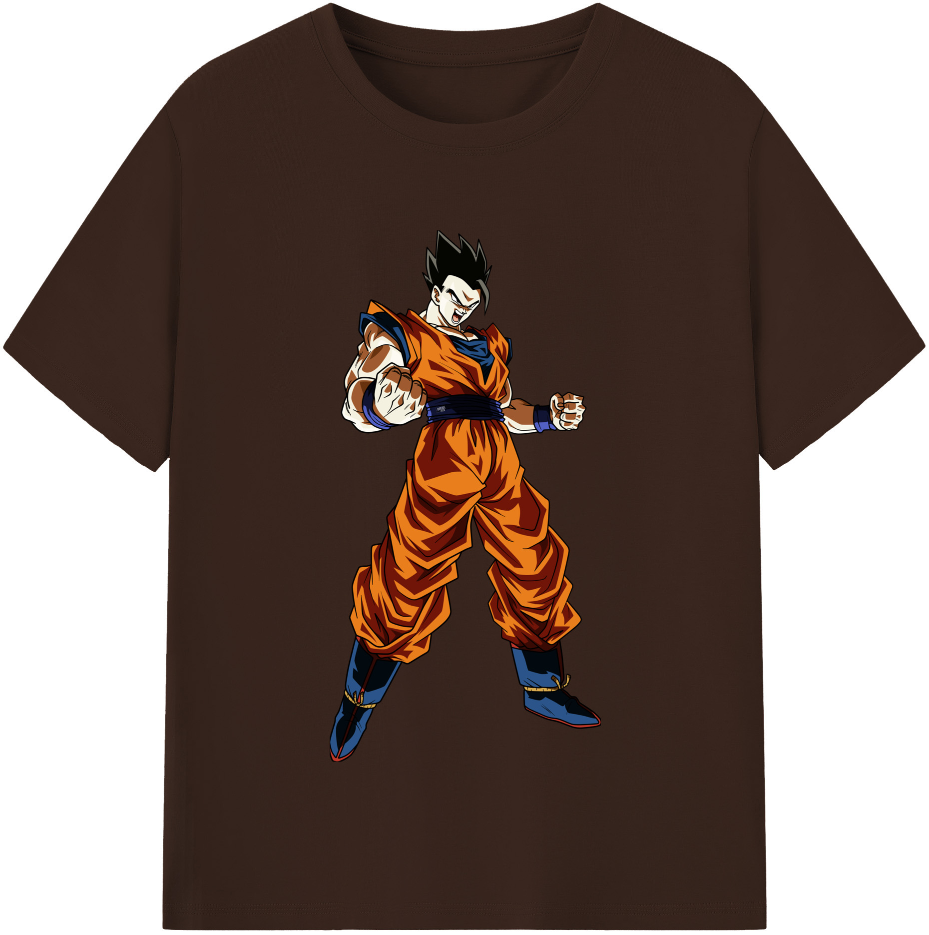 （画像用） ドラゴンボール 孫 悟飯（そんごはん）DRAGON BALL Son Gohan 綿100％半袖Tシャツ（フロントプリント）