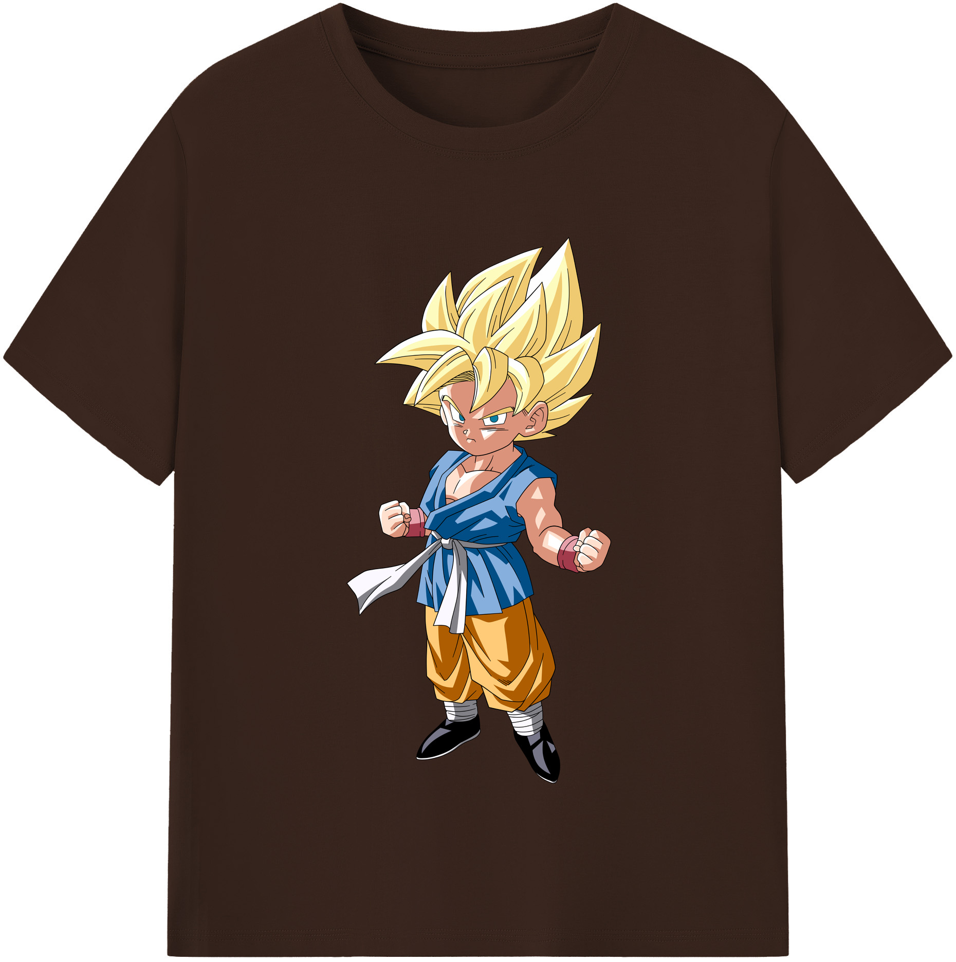 （画像用） ドラゴンボール 孫 悟飯（そんごはん）DRAGON BALL Son Gohan 綿100％半袖Tシャツ（フロントプリント）