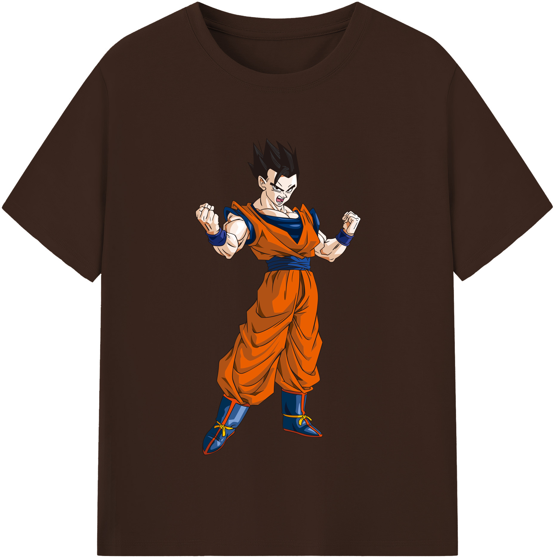 （画像用） ドラゴンボール 孫 悟飯（そんごはん）DRAGON BALL Son Gohan 綿100％半袖Tシャツ（フロントプリント）