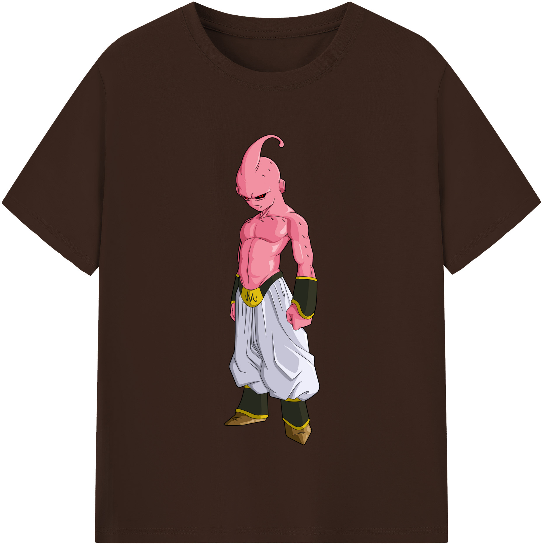 （画像用） ドラゴンボール 魔人ブウ DRAGON BALL Majin Buu 綿100％半袖Tシャツ（フロントプリント）