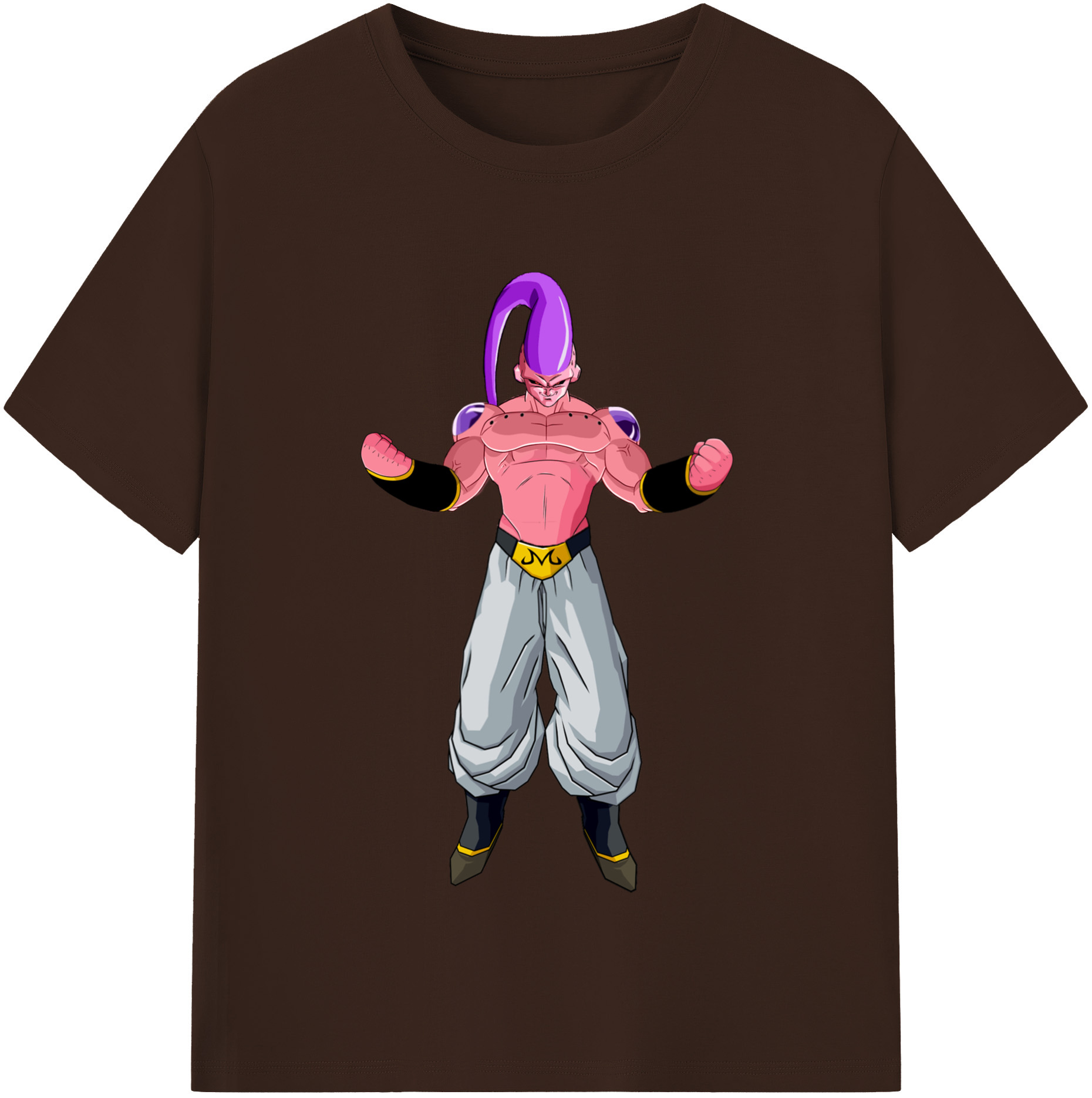 （画像用） ドラゴンボール 魔人ブウ DRAGON BALL Majin Buu 綿100％半袖Tシャツ（フロントプリント）