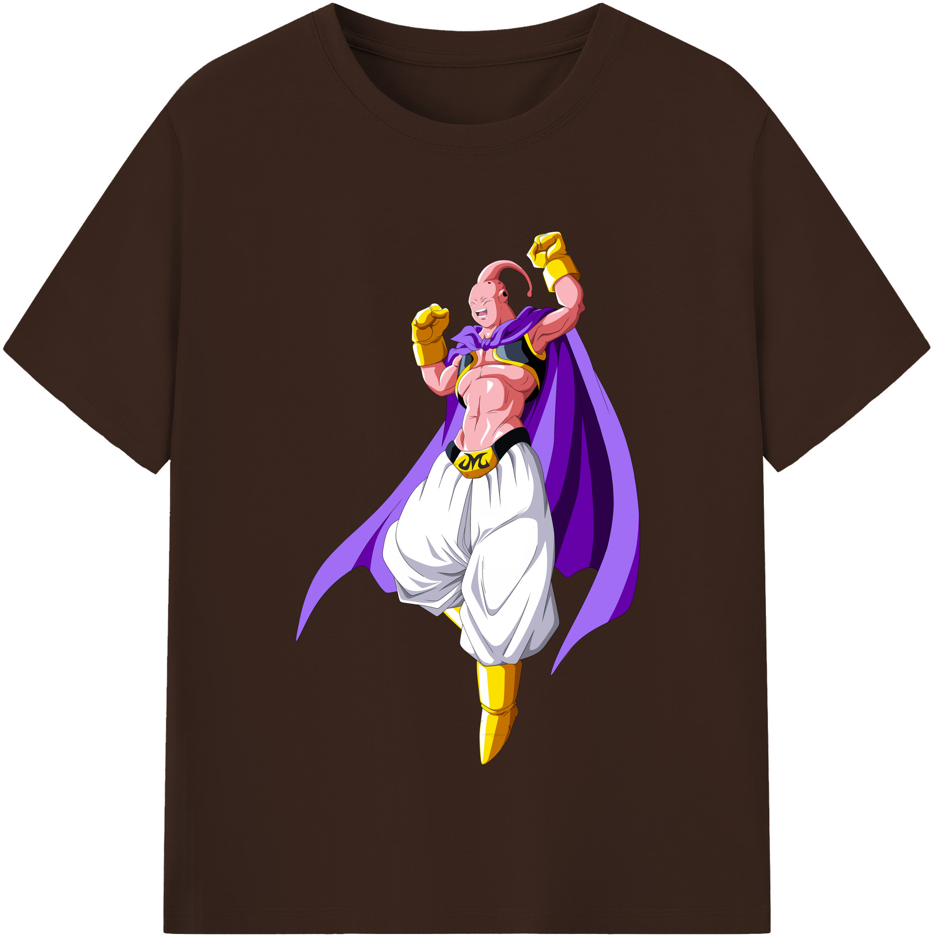 （画像用） ドラゴンボール 魔人ブウ DRAGON BALL Majin Buu 綿100％半袖Tシャツ（フロントプリント）