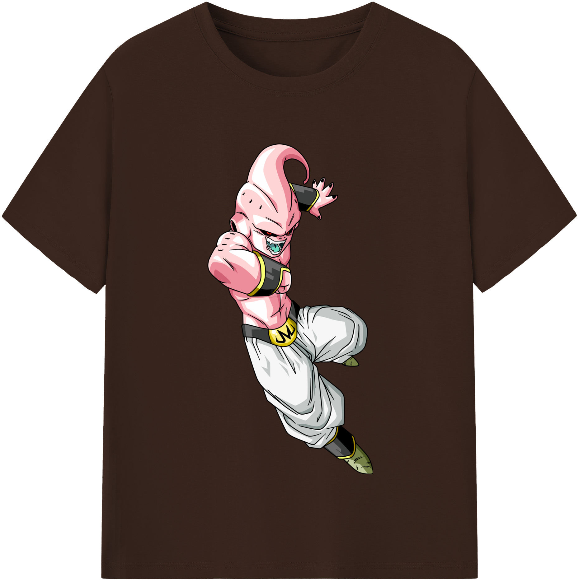 （画像用） ドラゴンボール 魔人ブウ DRAGON BALL Majin Buu 綿100％半袖Tシャツ（フロントプリント）