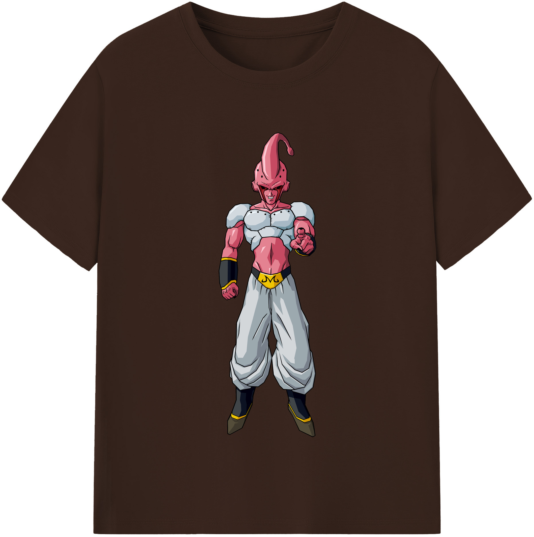 （画像用） ドラゴンボール 魔人ブウ DRAGON BALL Majin Buu 綿100％半袖Tシャツ（フロントプリント）