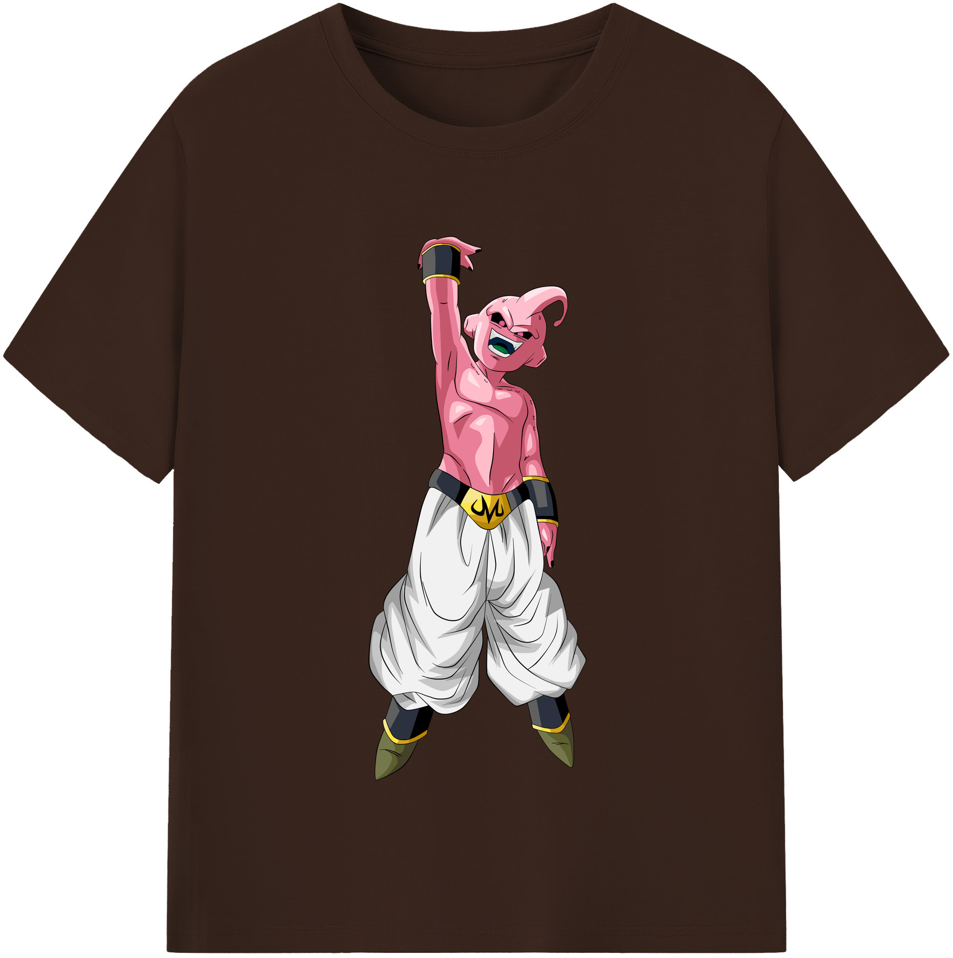 （画像用） ドラゴンボール 魔人ブウ DRAGON BALL Majin Buu 綿100％半袖Tシャツ（フロントプリント）