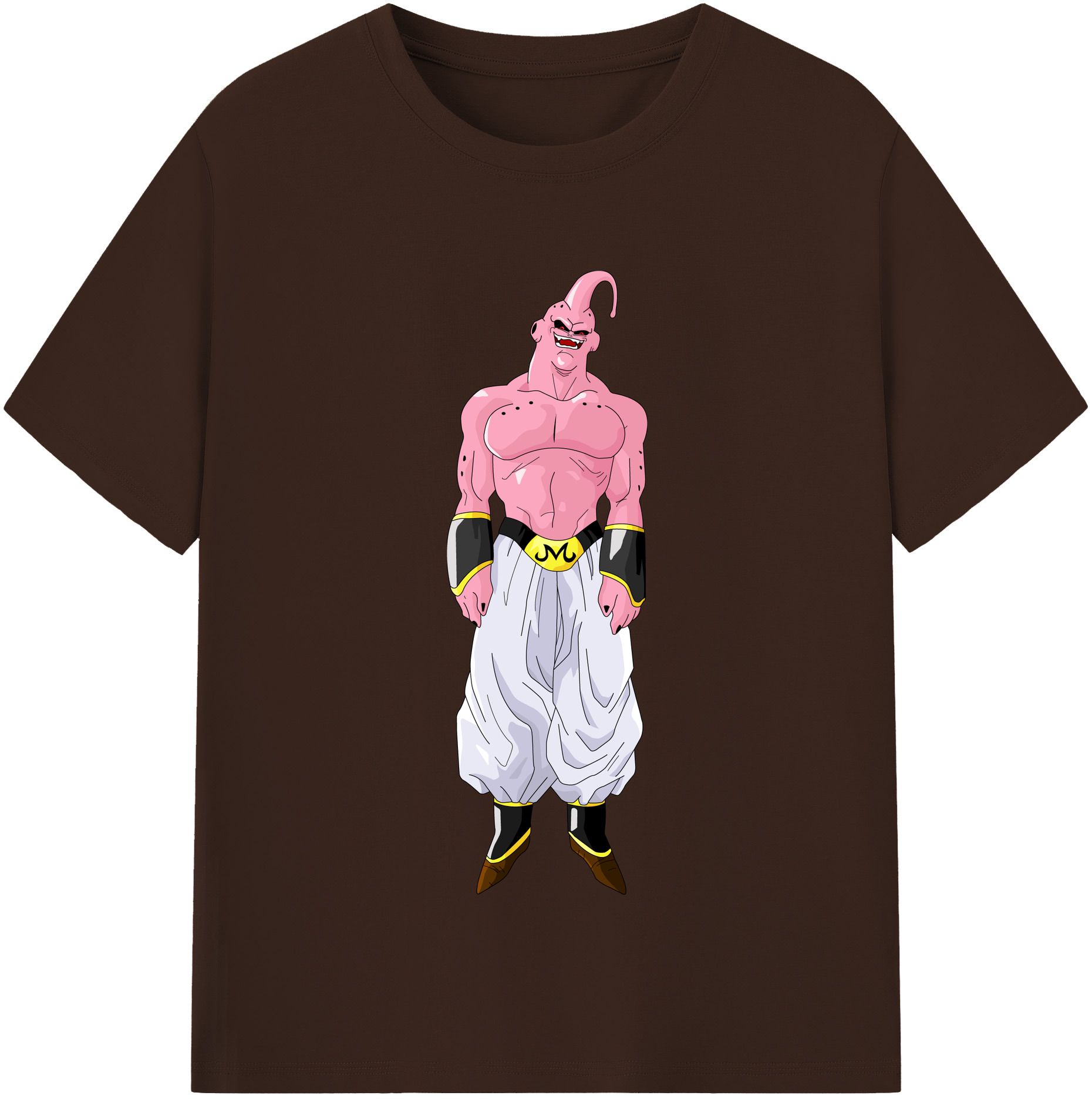 （画像用） ドラゴンボール 魔人ブウ DRAGON BALL Majin Buu 綿100％半袖Tシャツ（フロントプリント）