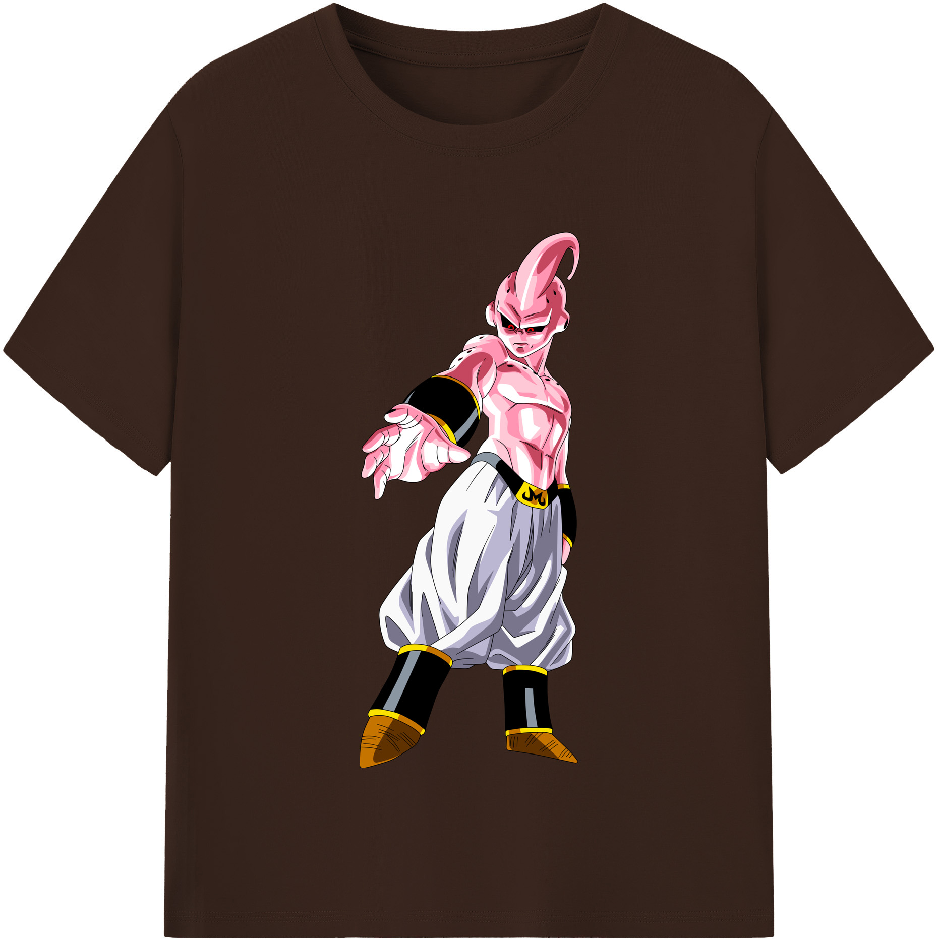（画像用） ドラゴンボール 魔人ブウ DRAGON BALL Majin Buu 綿100％半袖Tシャツ（フロントプリント）