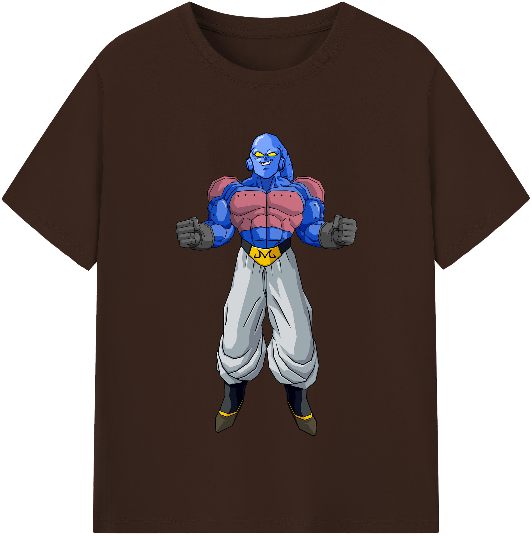 （画像用） ドラゴンボール 魔人ブウ DRAGON BALL Majin Buu 綿100％半袖Tシャツ（フロントプリント）