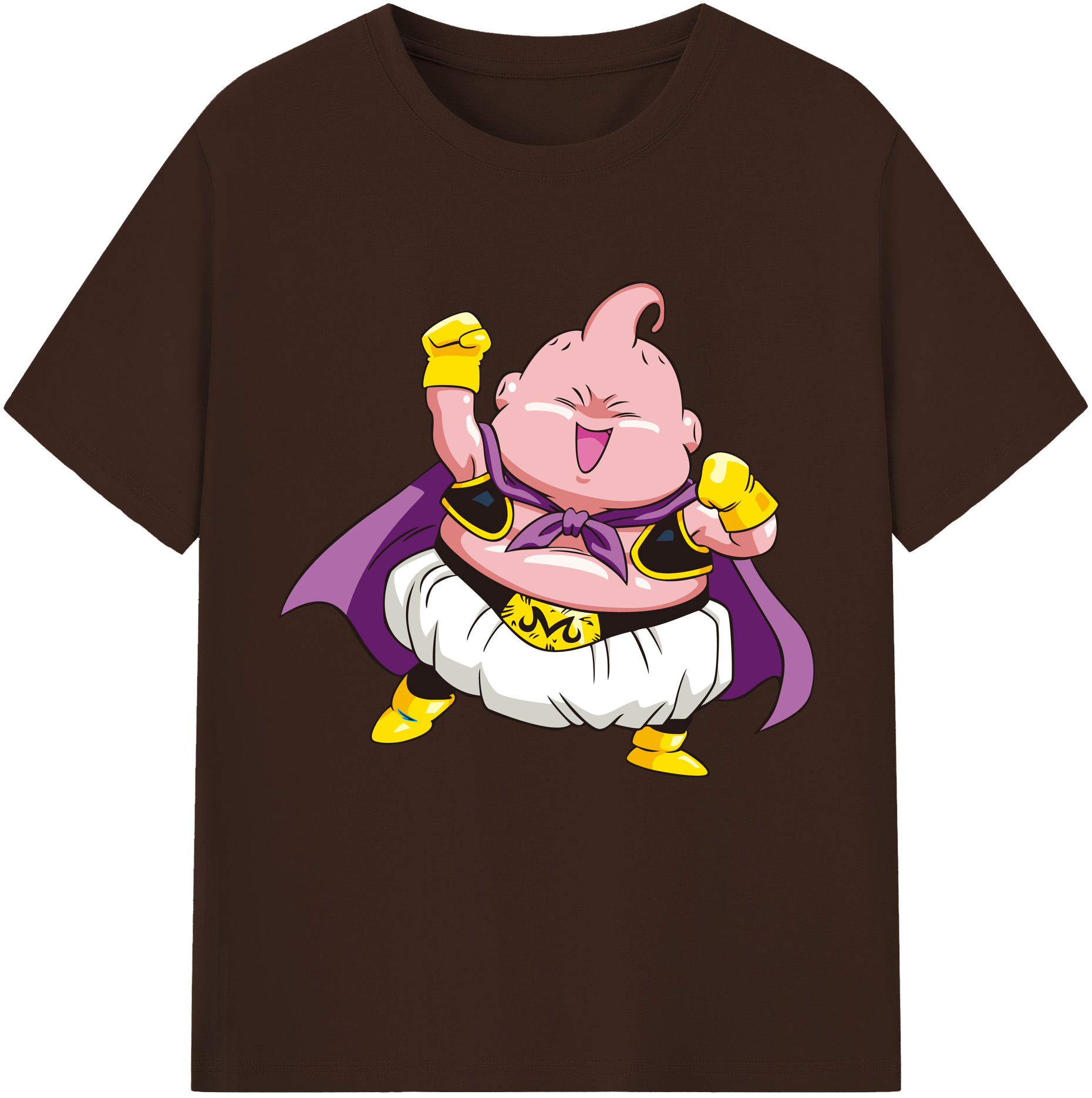 （画像用） ドラゴンボール 魔人ブウ DRAGON BALL Majin Buu 綿100％半袖Tシャツ（フロントプリント）