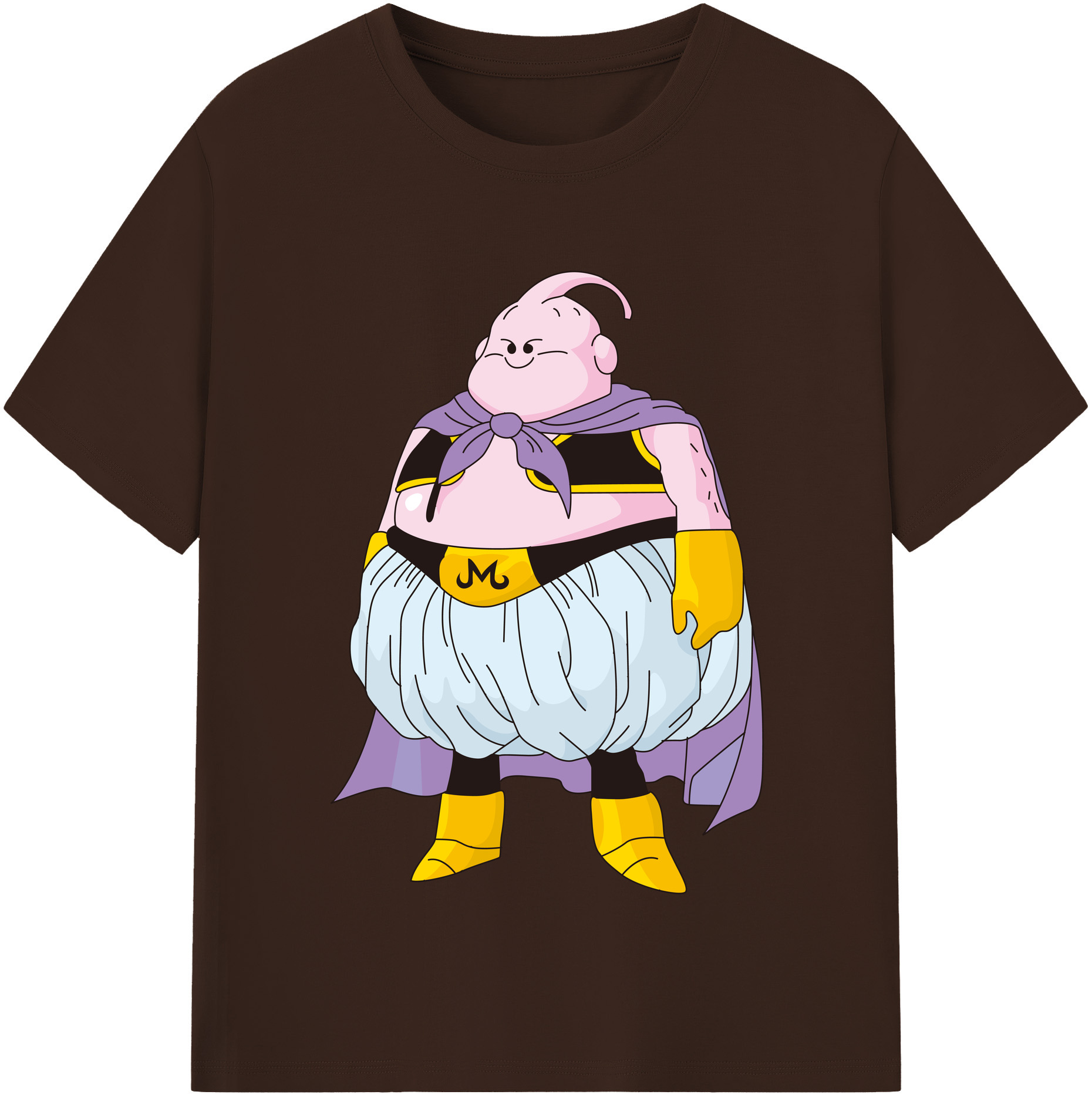 （画像用） ドラゴンボール 魔人ブウ DRAGON BALL Majin Buu 綿100％半袖Tシャツ（フロントプリント）