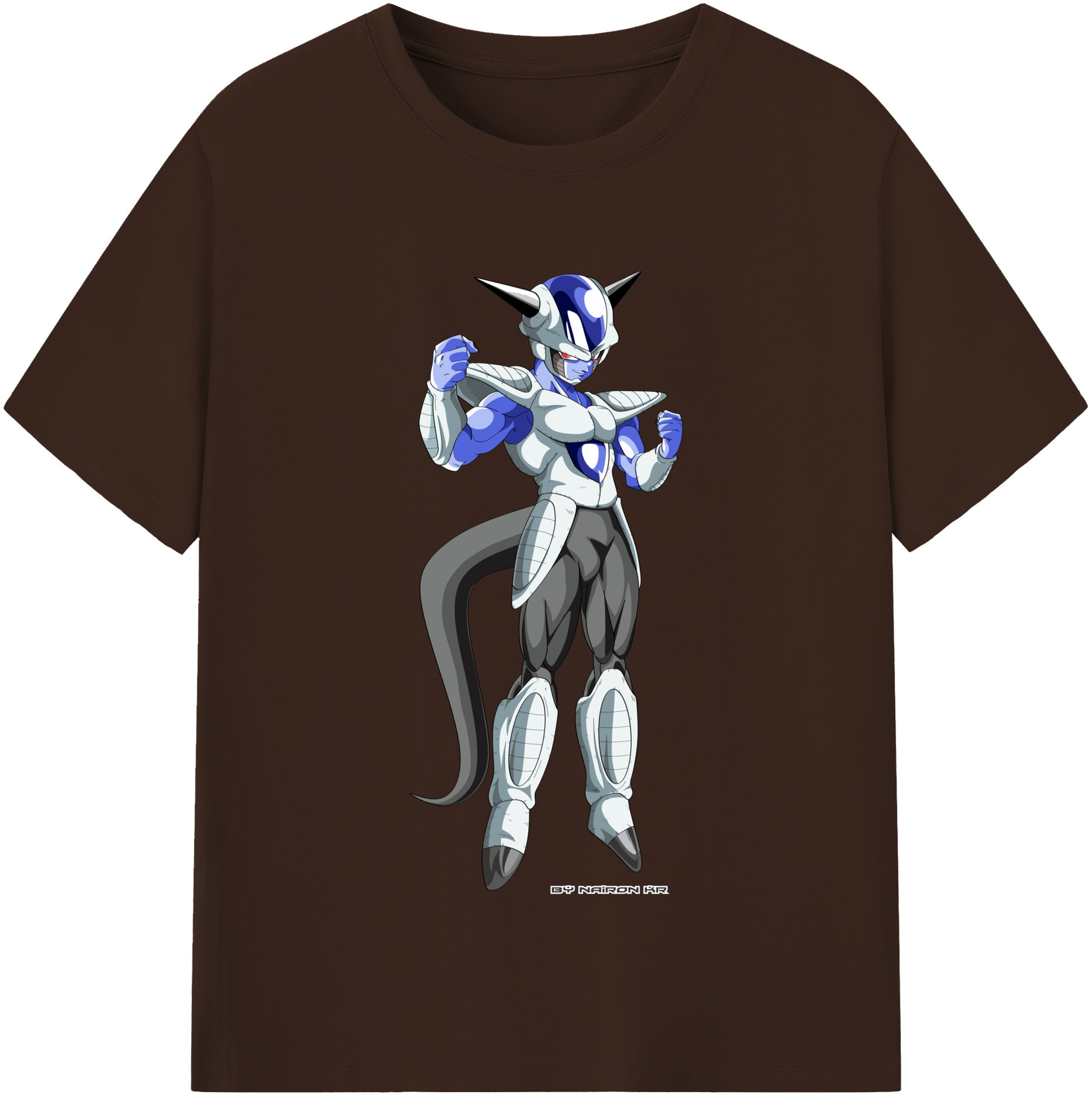 （画像用） ドラゴンボール フリーザ DRAGON BALL Frieza 綿100％半袖Tシャツ（フロントプリント）