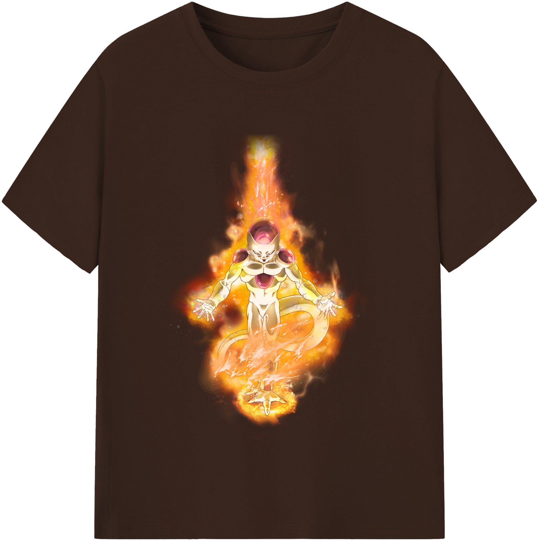 （画像用） ドラゴンボール フリーザ DRAGON BALL Frieza 綿100％半袖Tシャツ（フロントプリント）