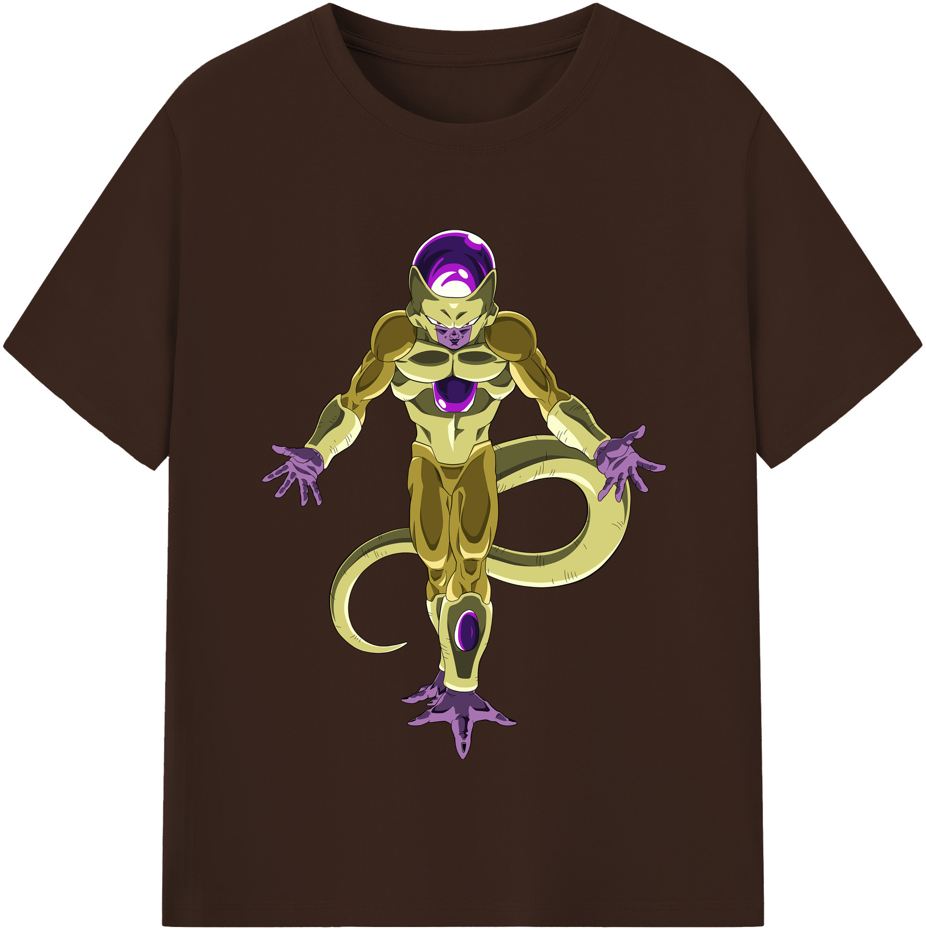 （画像用） ドラゴンボール フリーザ DRAGON BALL Frieza 綿100％半袖Tシャツ（フロントプリント）