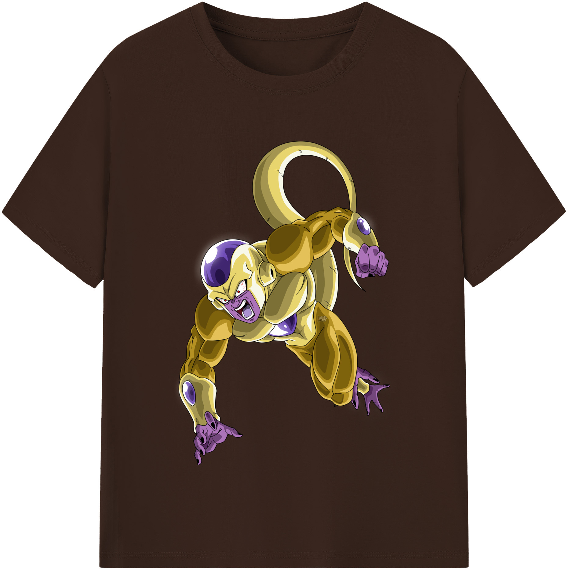 （画像用） ドラゴンボール フリーザ DRAGON BALL Frieza 綿100％半袖Tシャツ（フロントプリント）