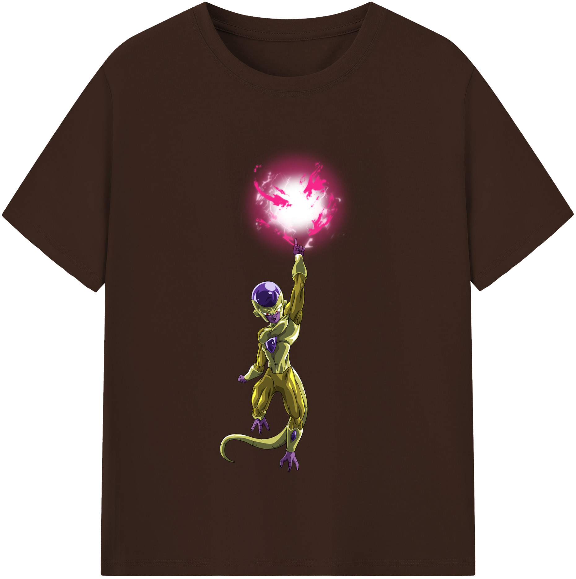 （画像用） ドラゴンボール フリーザ DRAGON BALL Frieza 綿100％半袖Tシャツ（フロントプリント）