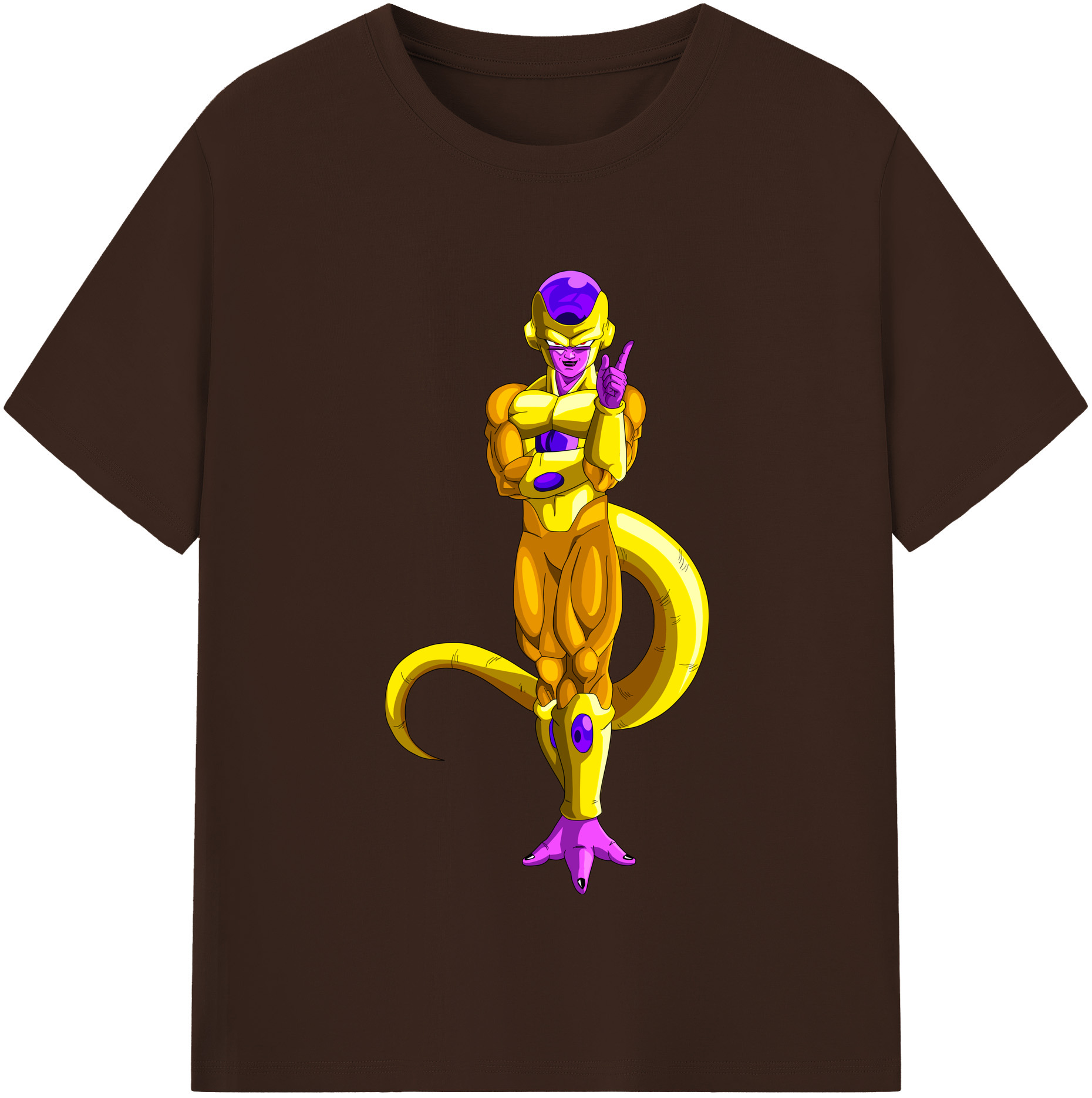 （画像用） ドラゴンボール フリーザ DRAGON BALL Frieza 綿100％半袖Tシャツ（フロントプリント）